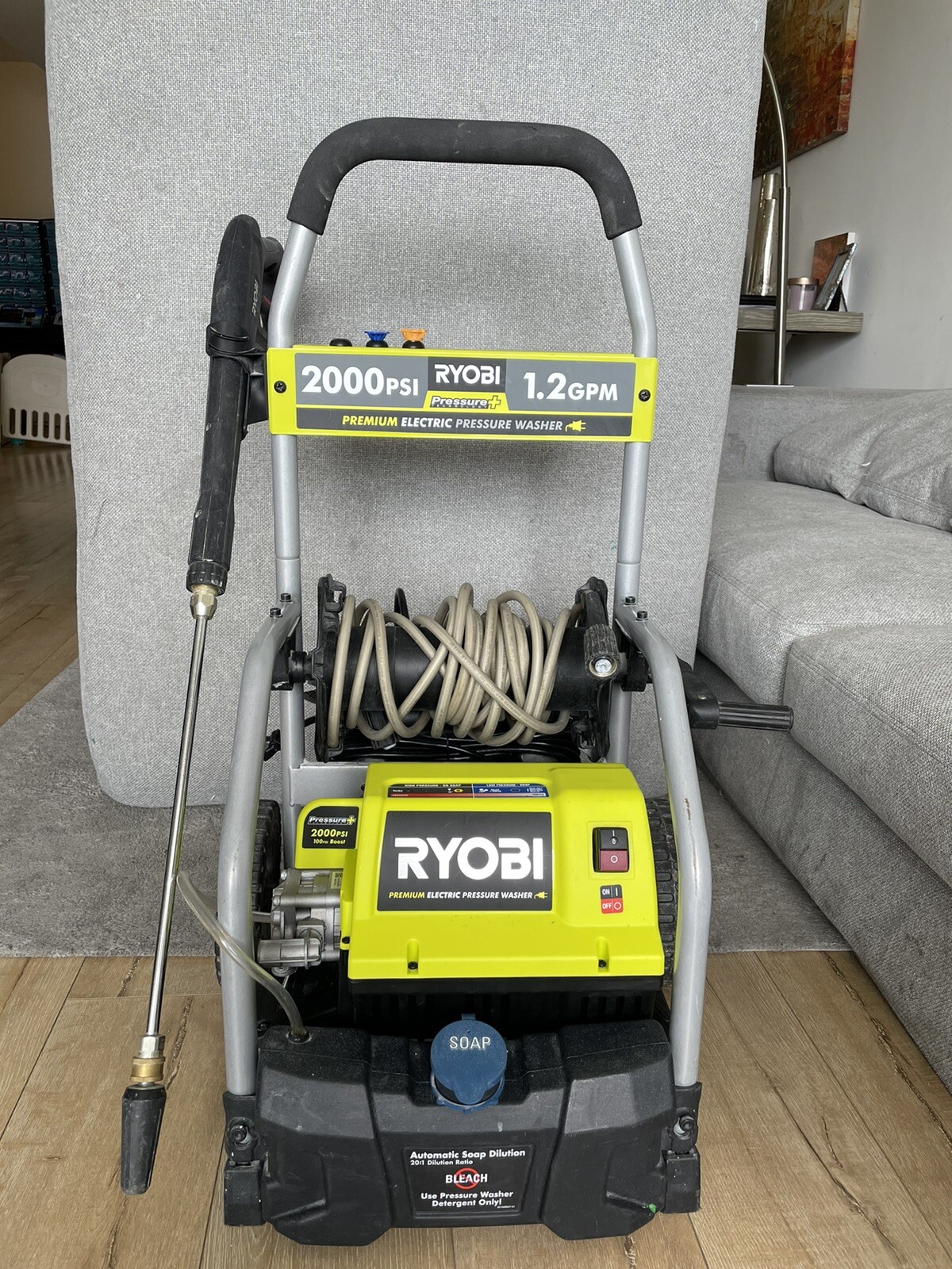 Ryobi RY141900 1.2 GPM Electric Pressure Washer_PICKUP ONLY