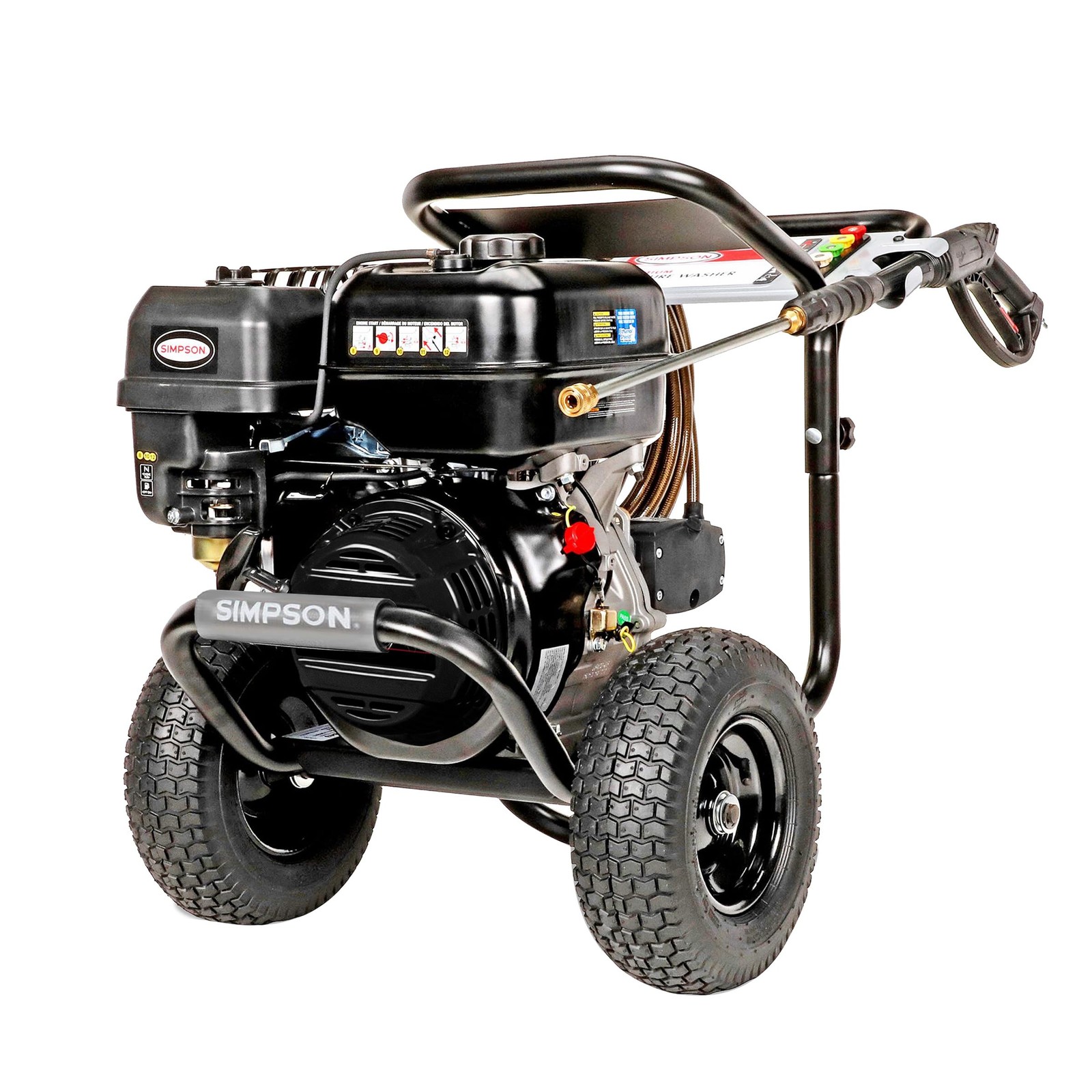Simpson 4400 PSI Gas Pressure Washer, 4.0 GPM Commercial Power Washer, Cold W…