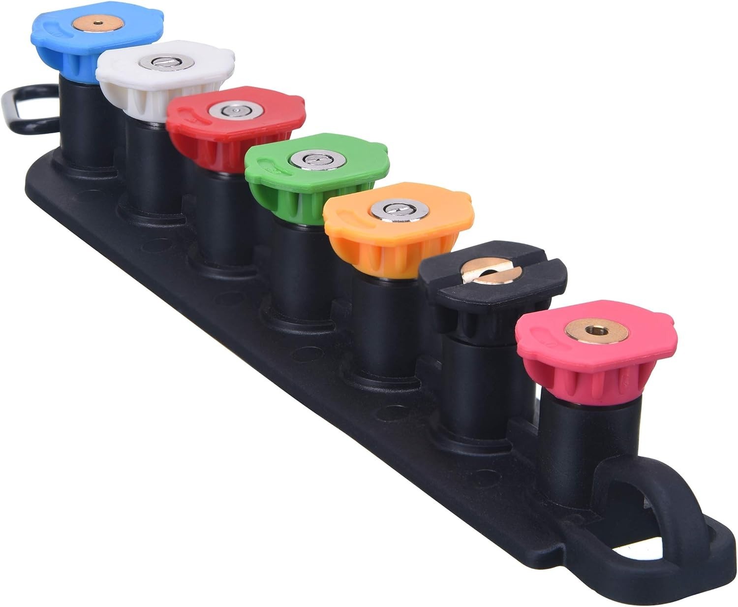 High-Performance Pressure Washer Nozzles Set – 7 Tips, Quick Connect, 4000 PSI