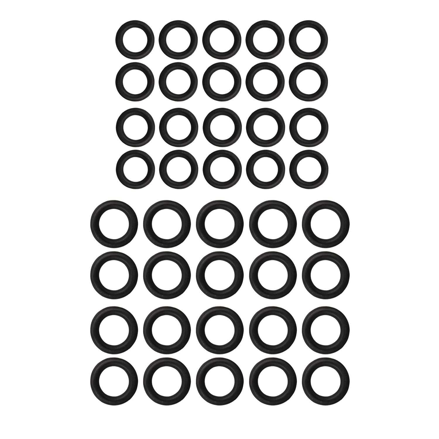 Pressure Washer O-Rings 40-Pack – Tear Resistant for 1/4” & 3/8” Fittings