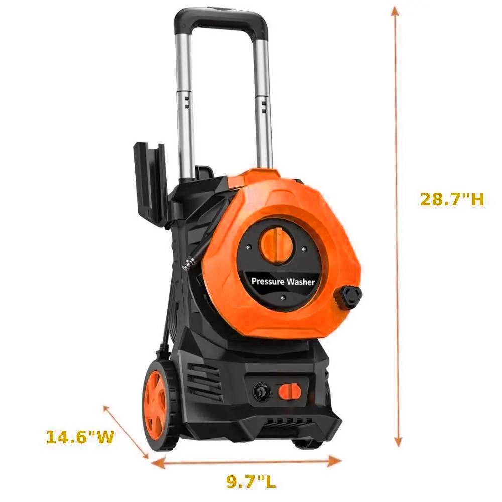Electric High Pressure Washer 3800PSI 2GPM with Telescopic Handle Portable