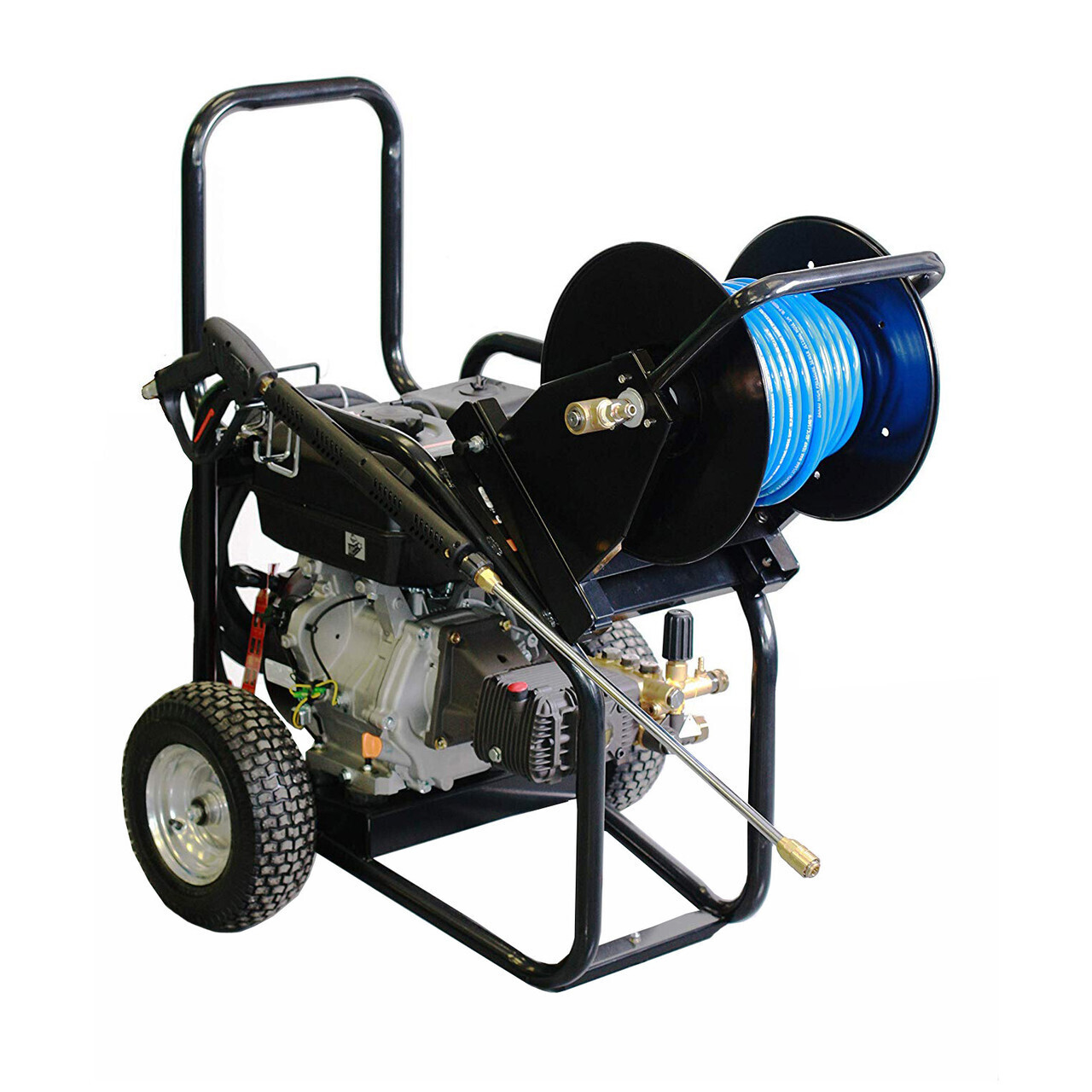 Canpump Cold Water Sewer Jetter: 13 hp Loncin Engine, 3400 psi @ 4.7 US gpm