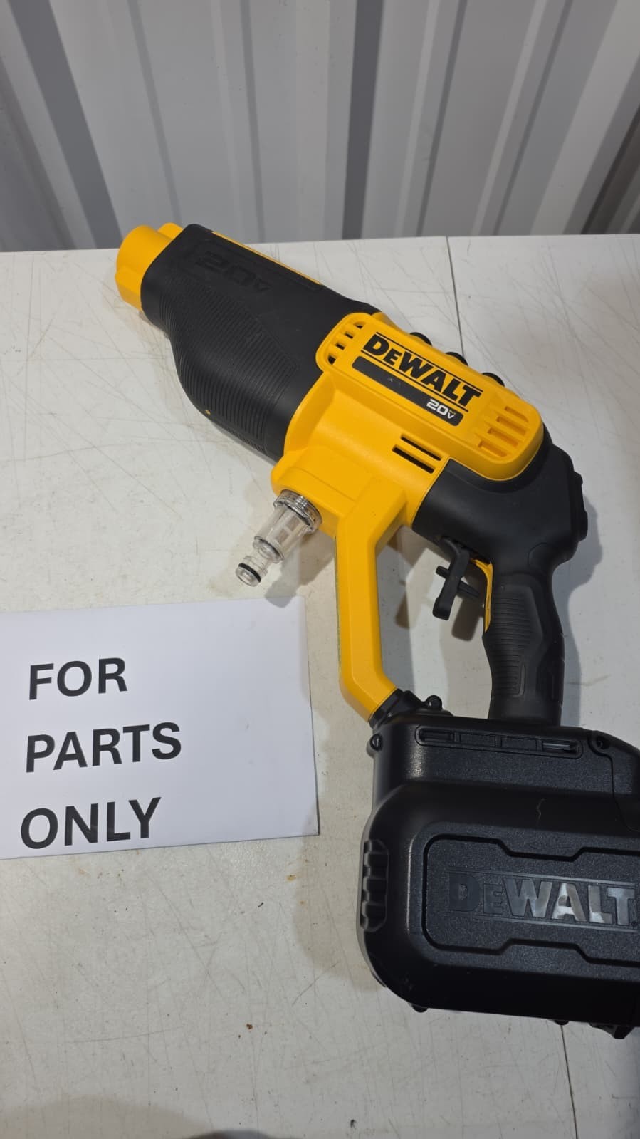 DEWALT DCPW550B Cold Water Pressure Washer (Tool Only) FOR PARTS