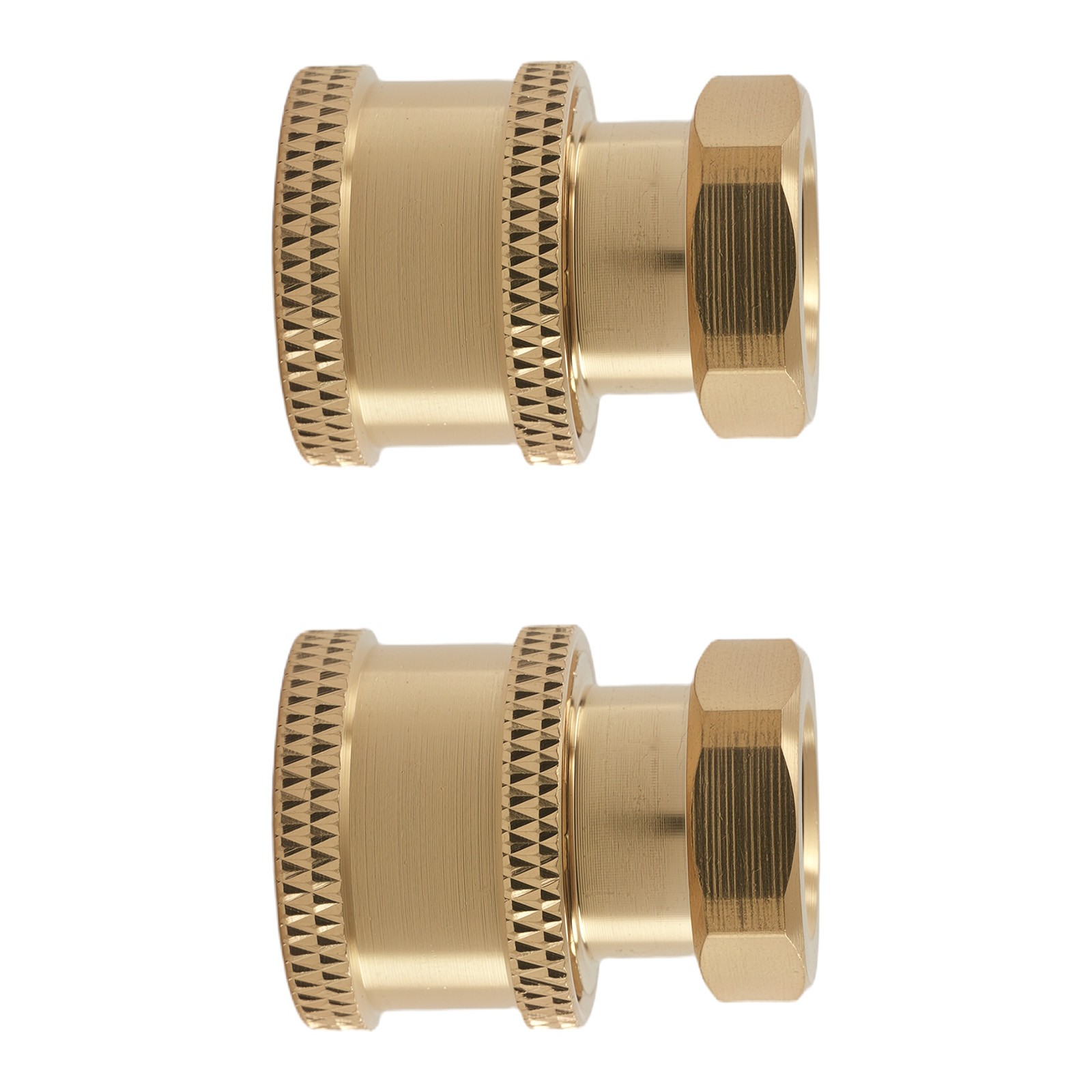 1/4″ Quick Connect to Female NPT Brass Adapter for Pressure Washer Hose 2PC