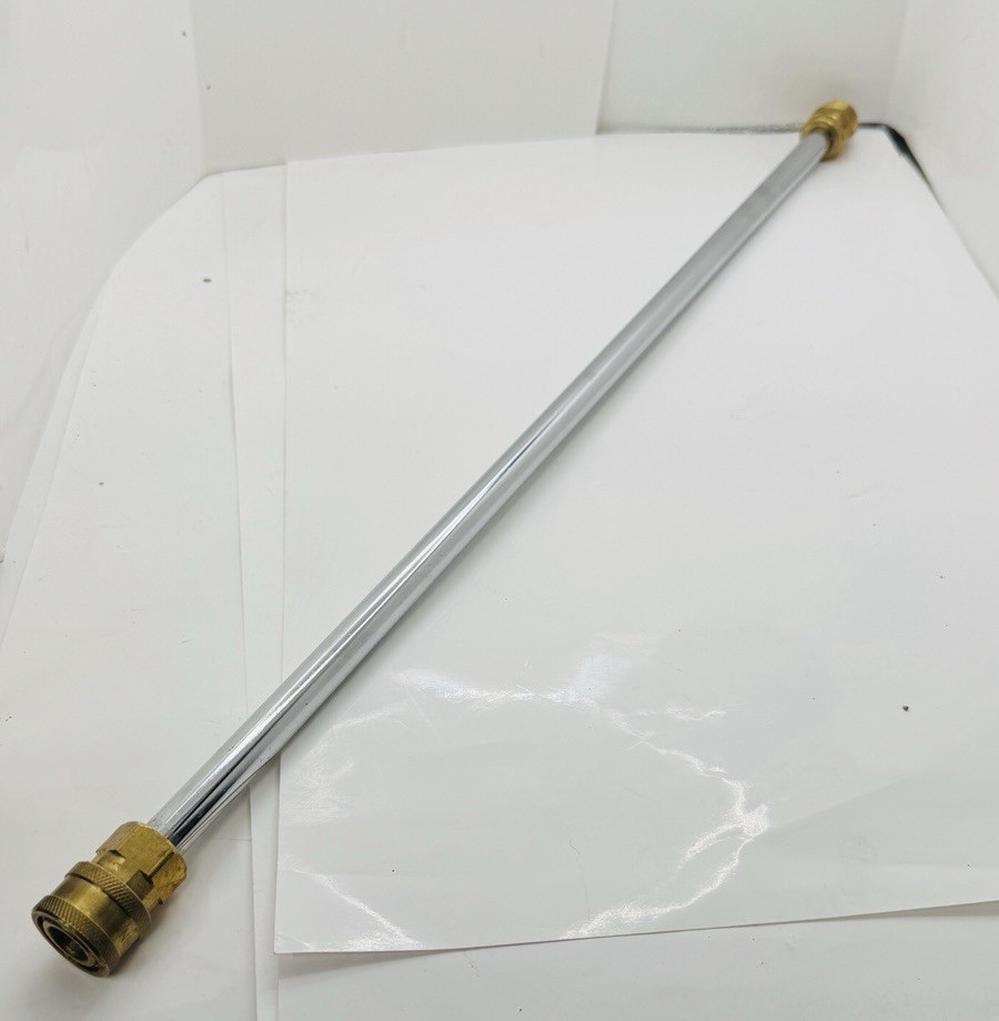 21″ Stainless Steel Pressure Washer Spray Wand Quick Connect x M22 21″