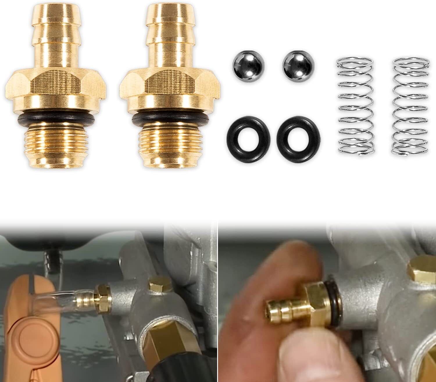 Pressure Washer Chemical Soap Injector Kit for Briggs and Stratton 190593GS