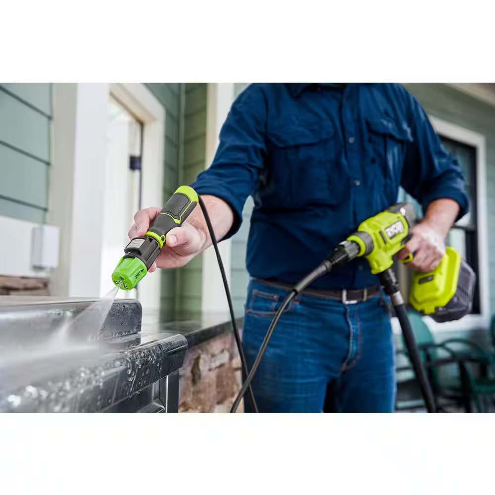 ONE+ HP 18-Volt Brushless Ezclean 600 PSI 0.7 GPM Cordless Electric Power Cleane
