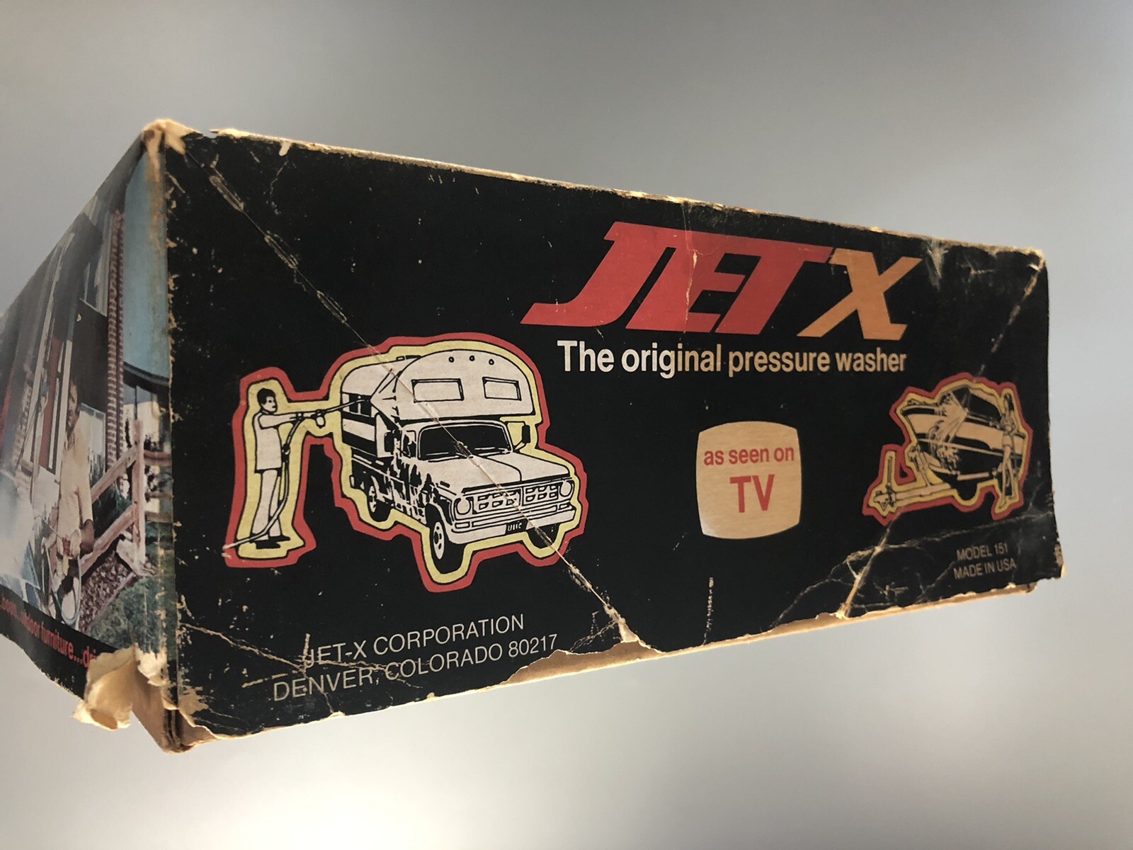 Vintage Deluxe Kit Jet X Pressure Washer & Sprayer Read Description AT41