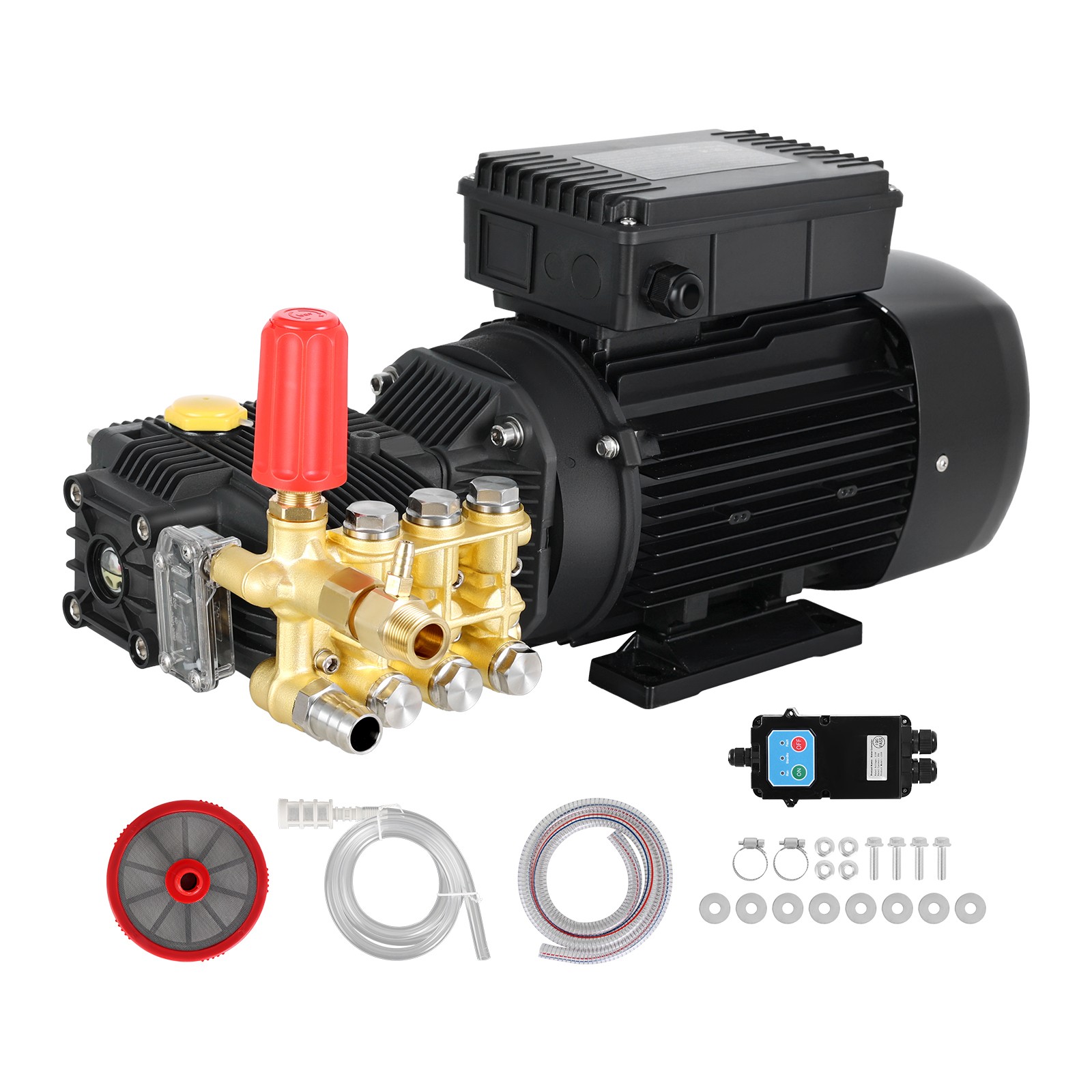 Uimoso Electric Pressure Washer Pump Kit with 2HP Motor for High-Performance