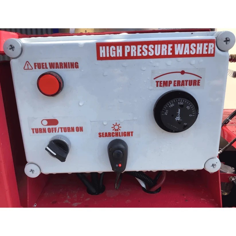 Greatbear Industrial 4000PSI Hot Water Pressure Washer with 436 Gal Water Tank