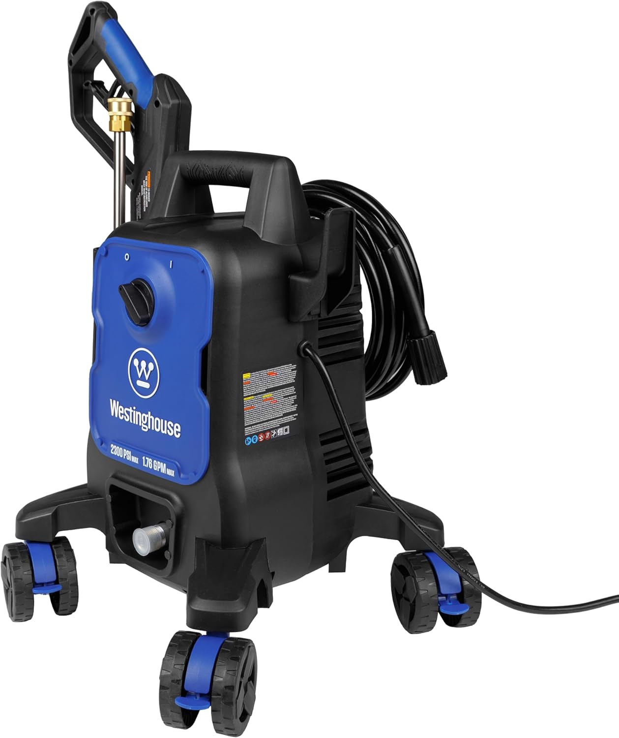Epx3100 Electric Pressure Washer, 2300 Max PSI 1.76 Max GPM with Anti-Tipping Te