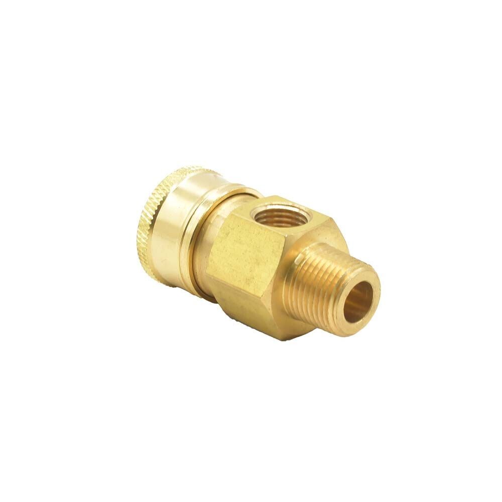Interstate Pneumatics PW7220 Pressure Washer Pressure Gauge Coupler – 3/8 Inch