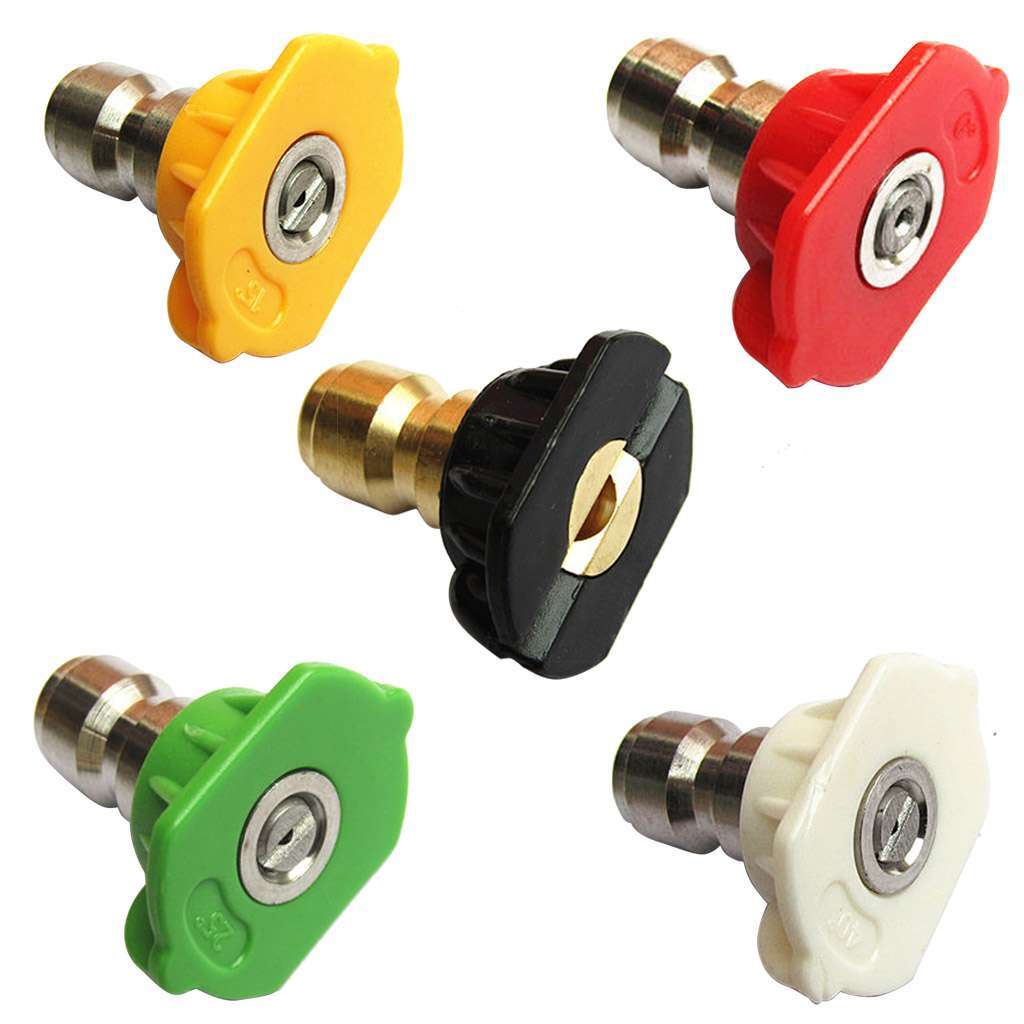 1-5Pcs Pressure Washer Spray Tips Nozzles High Power Kit Quick Connect 1/4″ Set