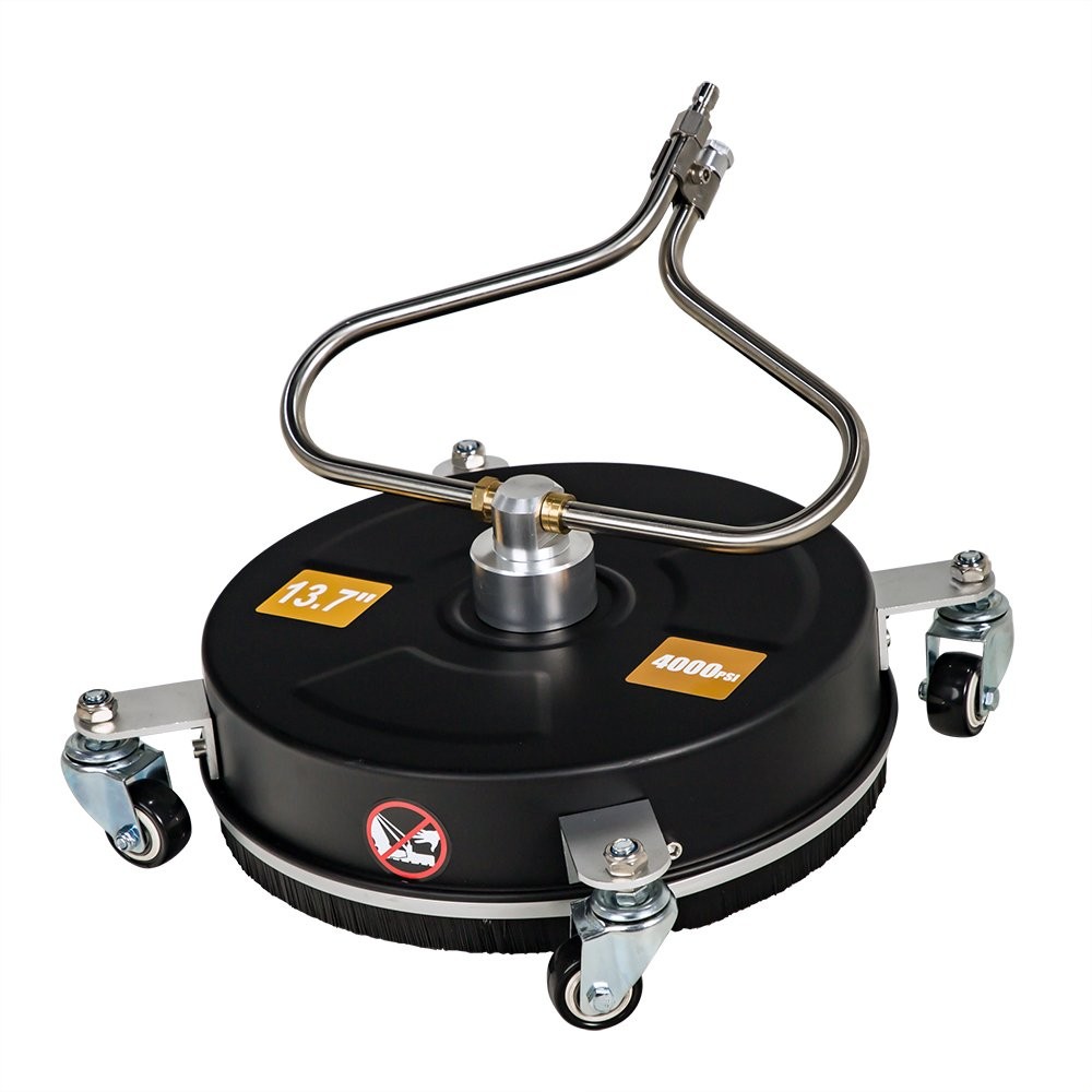 13.7″ High Pressure Washer Surface Cleaner Stainless Steel 4000PSI