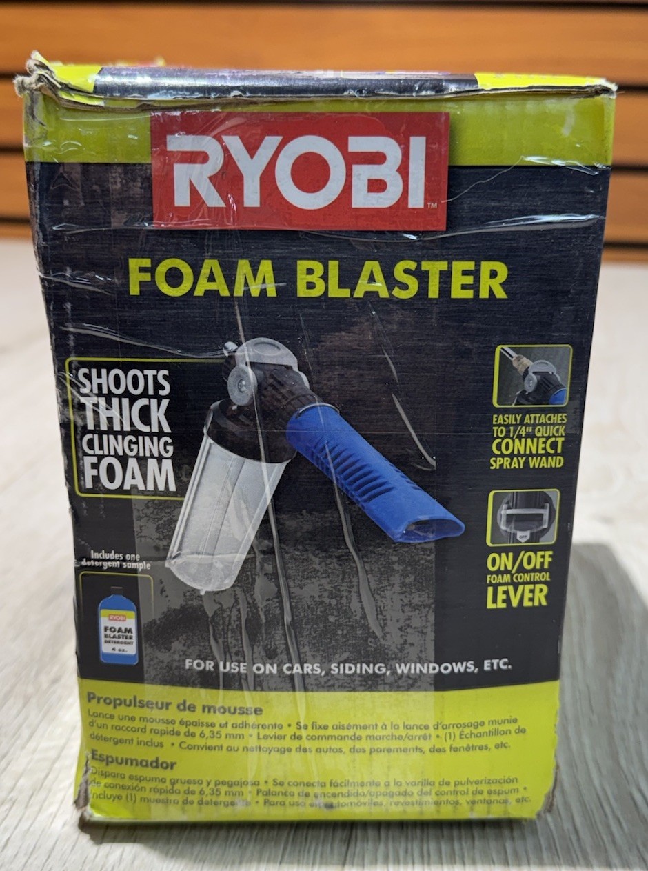 Ryobi Foam Blaster Pressure Washer Attachment RY31F04