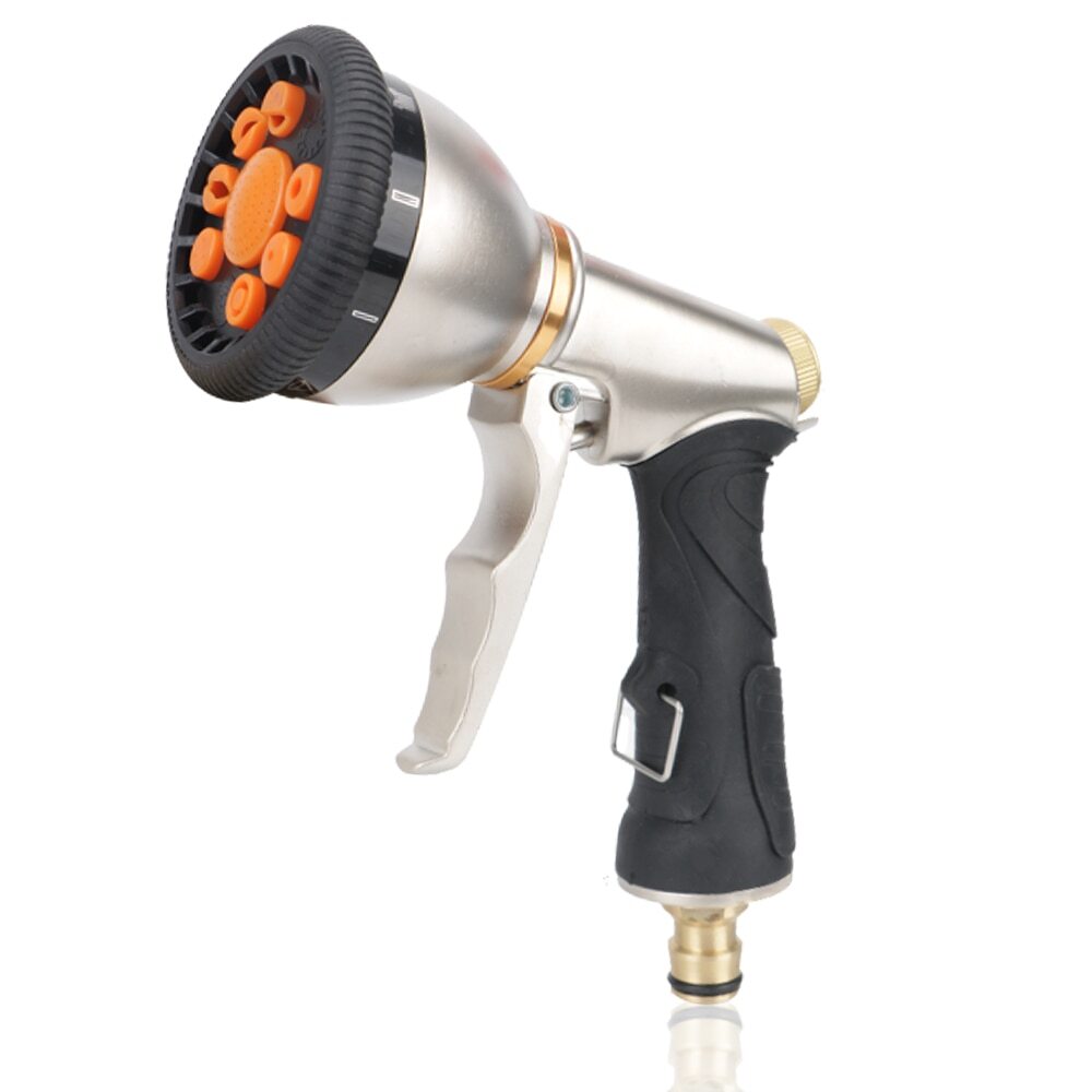 Garden Watering Sprinkle Rotary Water Spray Gun Car Washer Irrigation Tool