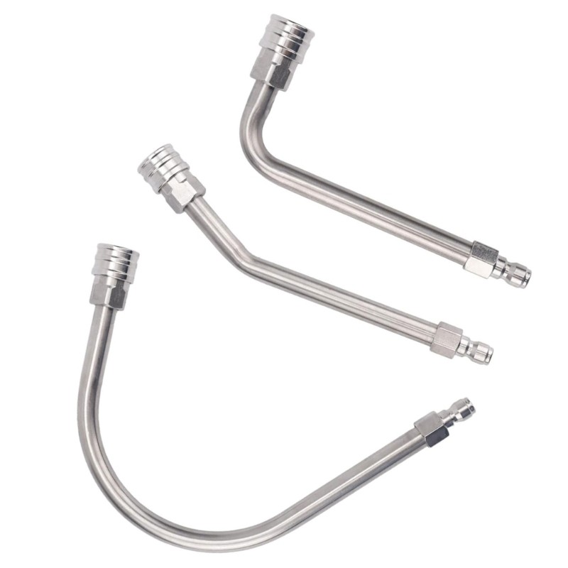 3pcs Professional Pressure Washer Accessory Set Corrosions Resistant Steel