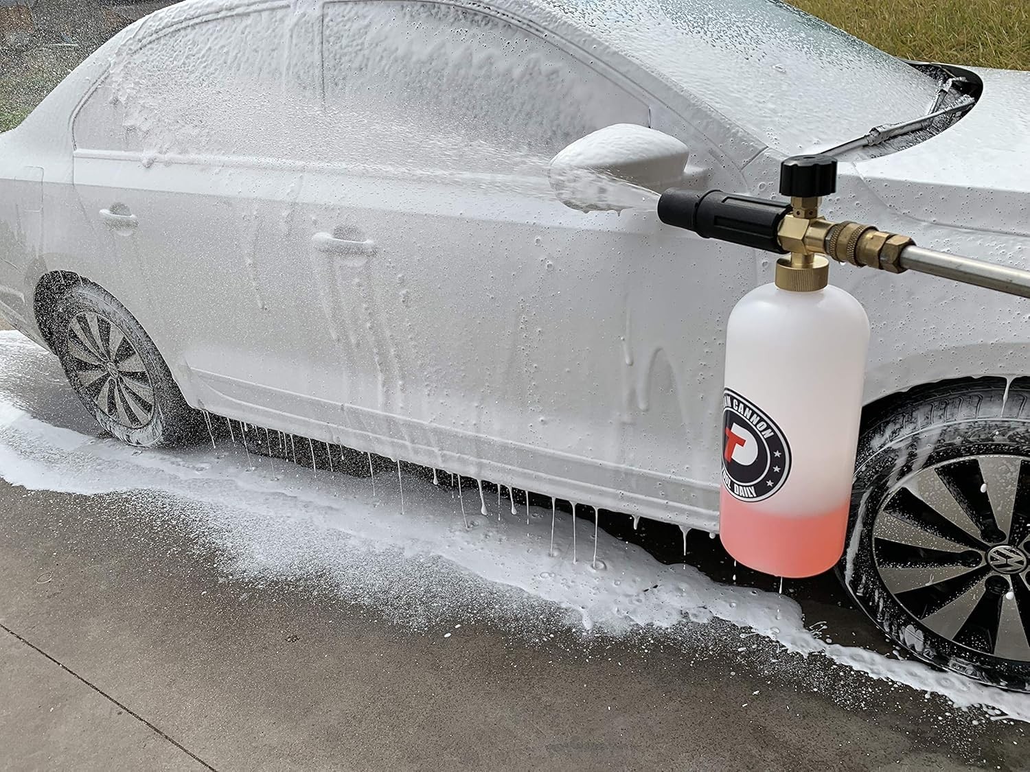 Tool Daily B07HC898GM 1L Foam Cannon with 5 Pressure Nozzle Tips