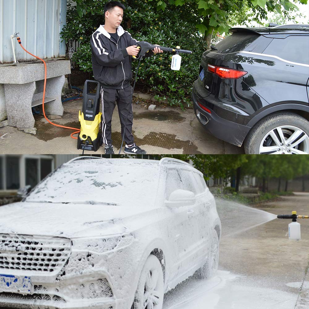 BEARFORCE Electric Pressure Washer DIY Foam Cannon with Connector, Power Wash…