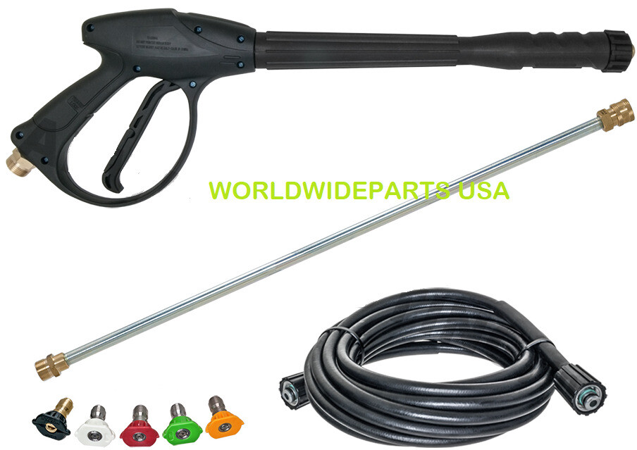 EXCELL Gun Hose Wand & 5 Spray Tip Kit Fits A01801,D28744, A14292 XR2500 2600