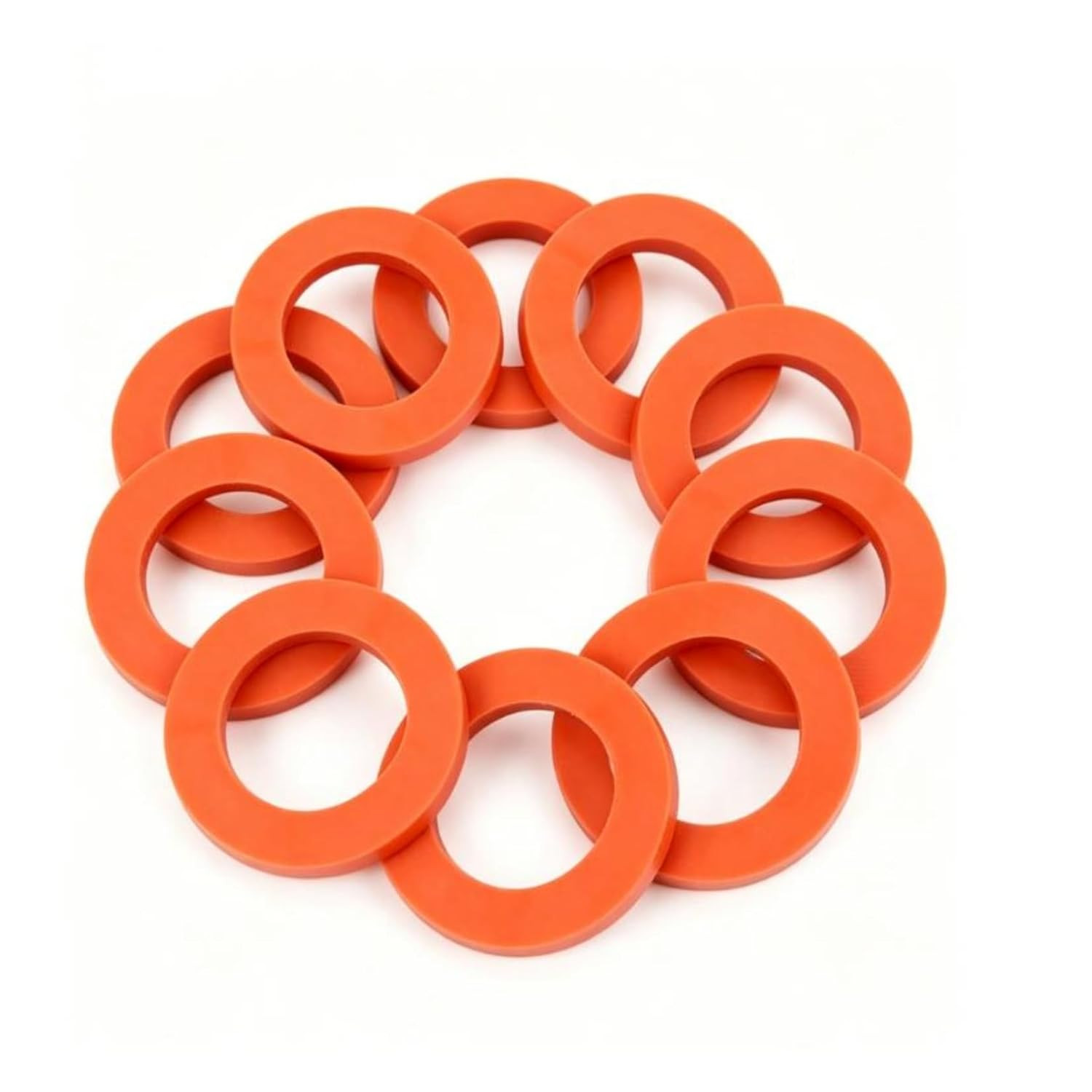 80 PCS Garden Hose Washer Rubber – Heavy Duty Red Rubber Washer, Fit All Standar