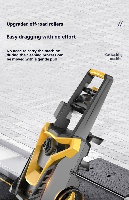 Car Wash Home-Use 220V High-Pressure Water Pump Powerful Cleaning Machine