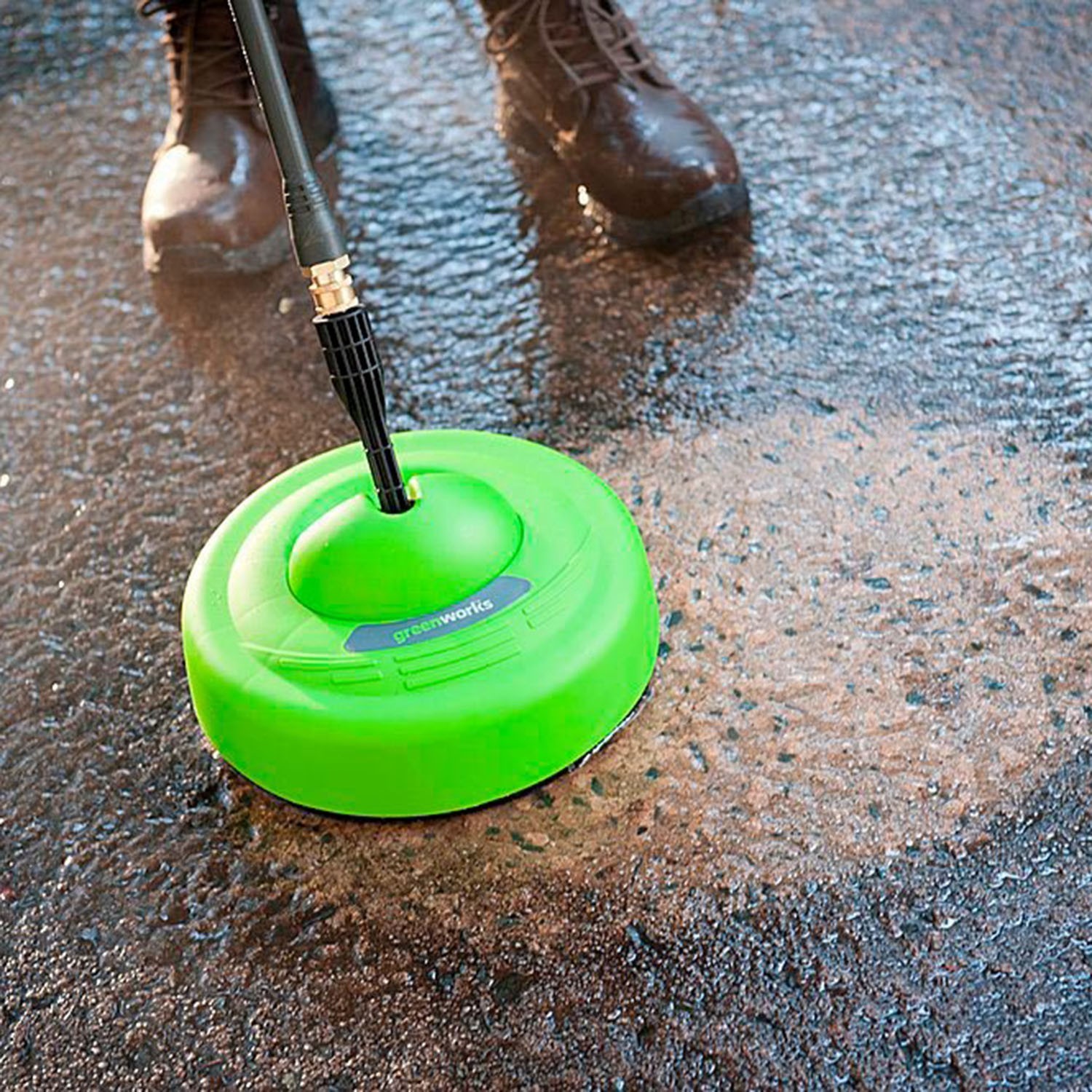 Greenworks 1900PSI 1.2 GPM Corded Electric Pressure Washer & 11″ Surface Cleaner