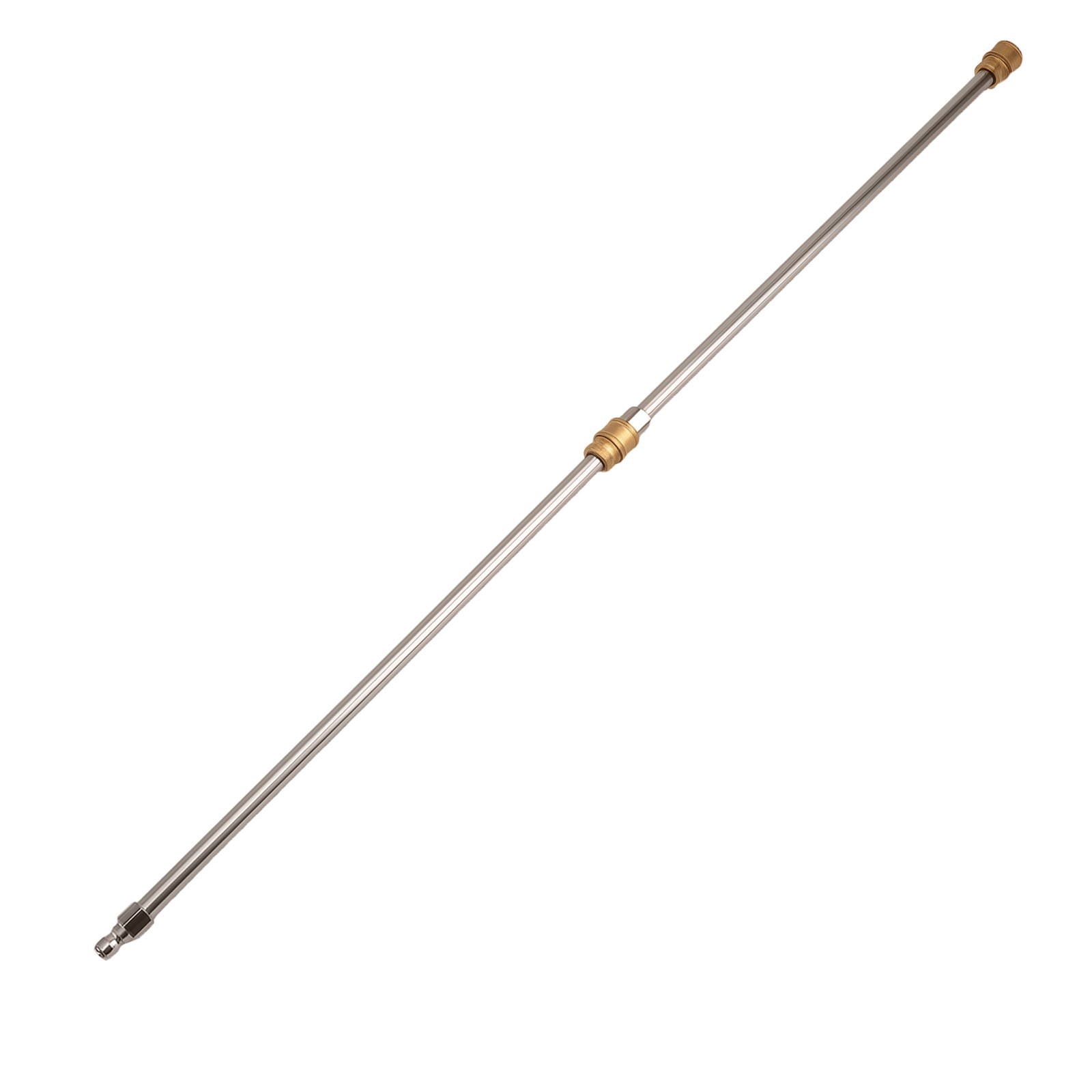 2PC Pressure Washer Extension Wand Stainless Steel Quick Connect Lance 4000PSI