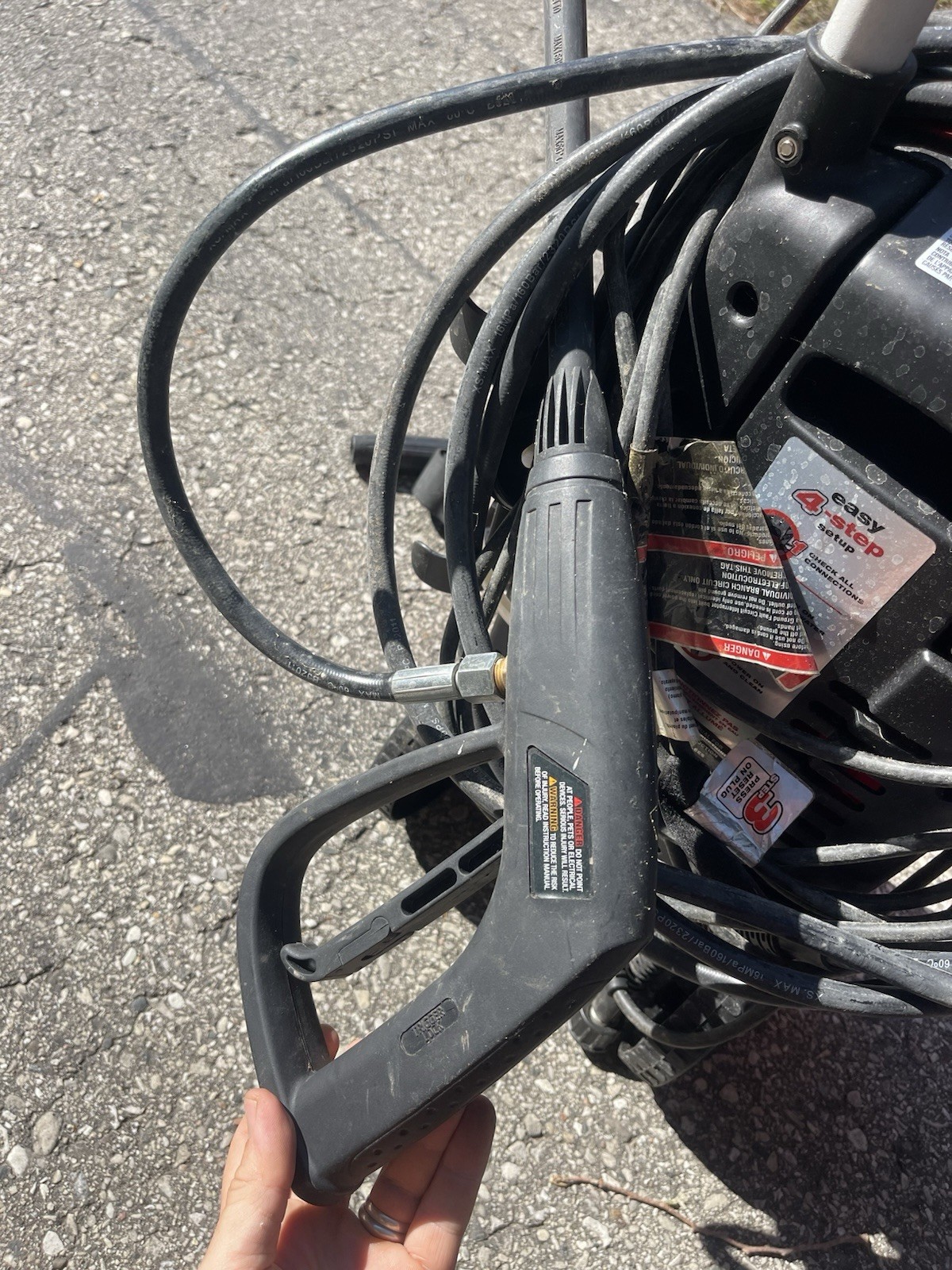 Rare Dirt Devil 13 Amp 2000 PSI Pro Electric Pressure Washer 1.6 Gpm Flex