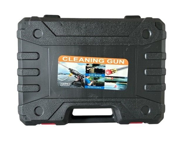 Portable High Pressure Car Wash Wireless Cleaning Gun with Battery & Charger