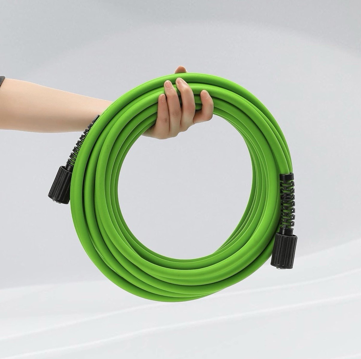 PWACCS Pressure Washer Hose 50 FT x 1/4″, Power Washer Hose Kink Resistant 3600