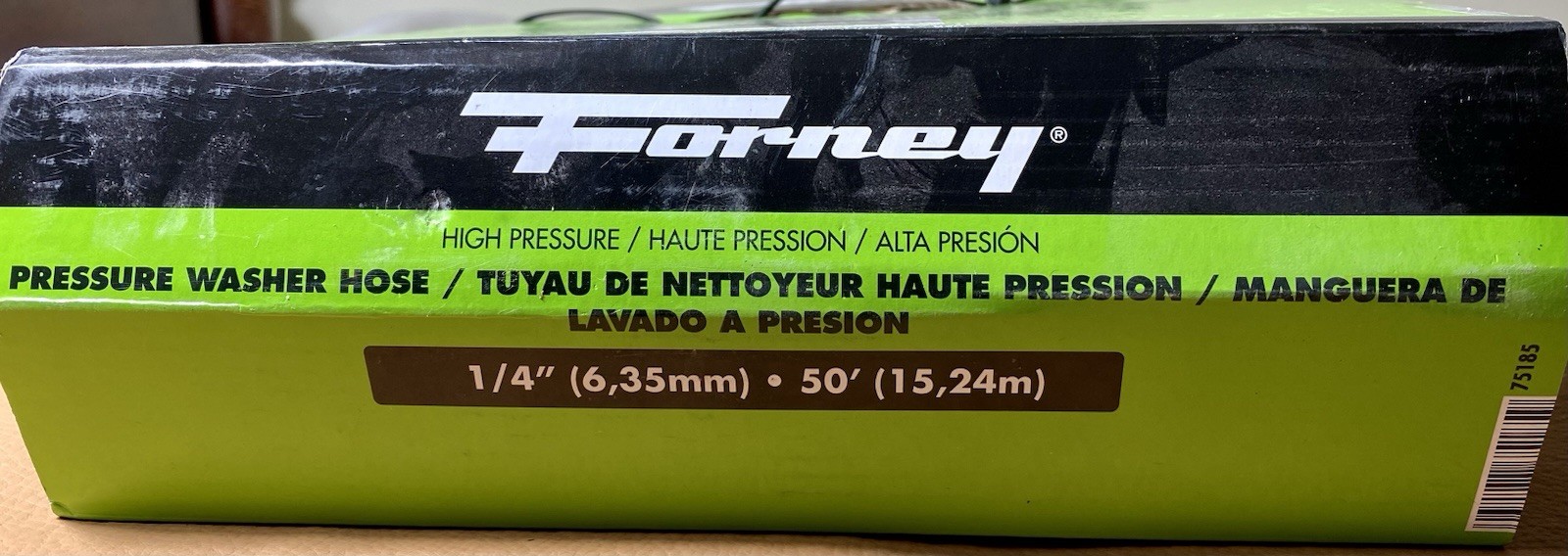 NEW Forney 1/4”X 50’ 3000 PSI High Pressure Washer Hose 75185 Fits Most Brands