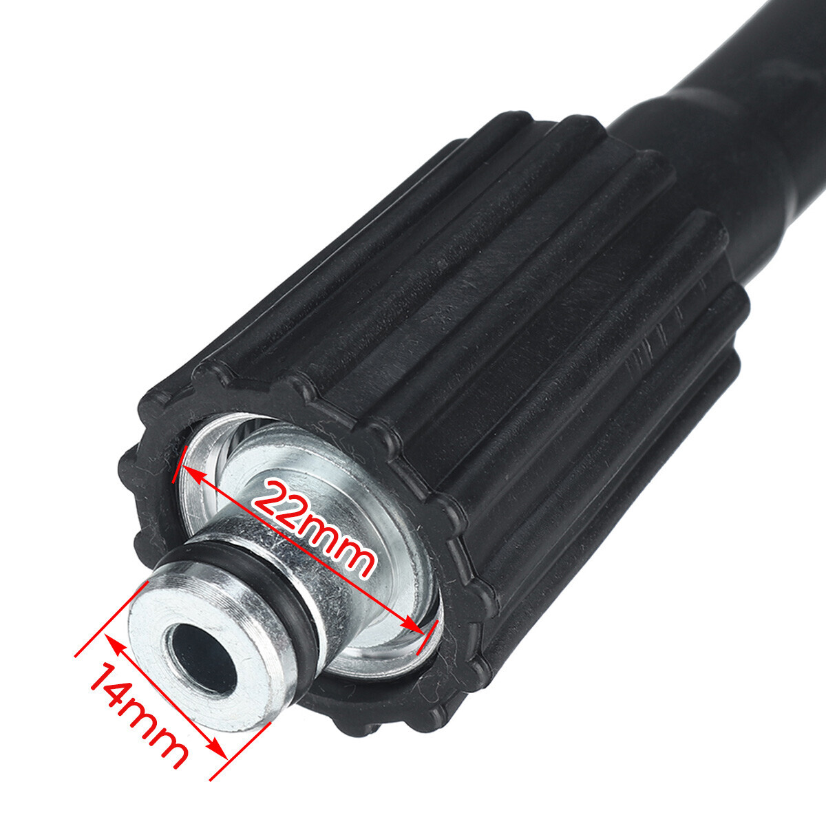 50 FT High Pressure Washer Hose 5800 PSI M22-14MM Power Washer Extension Hose