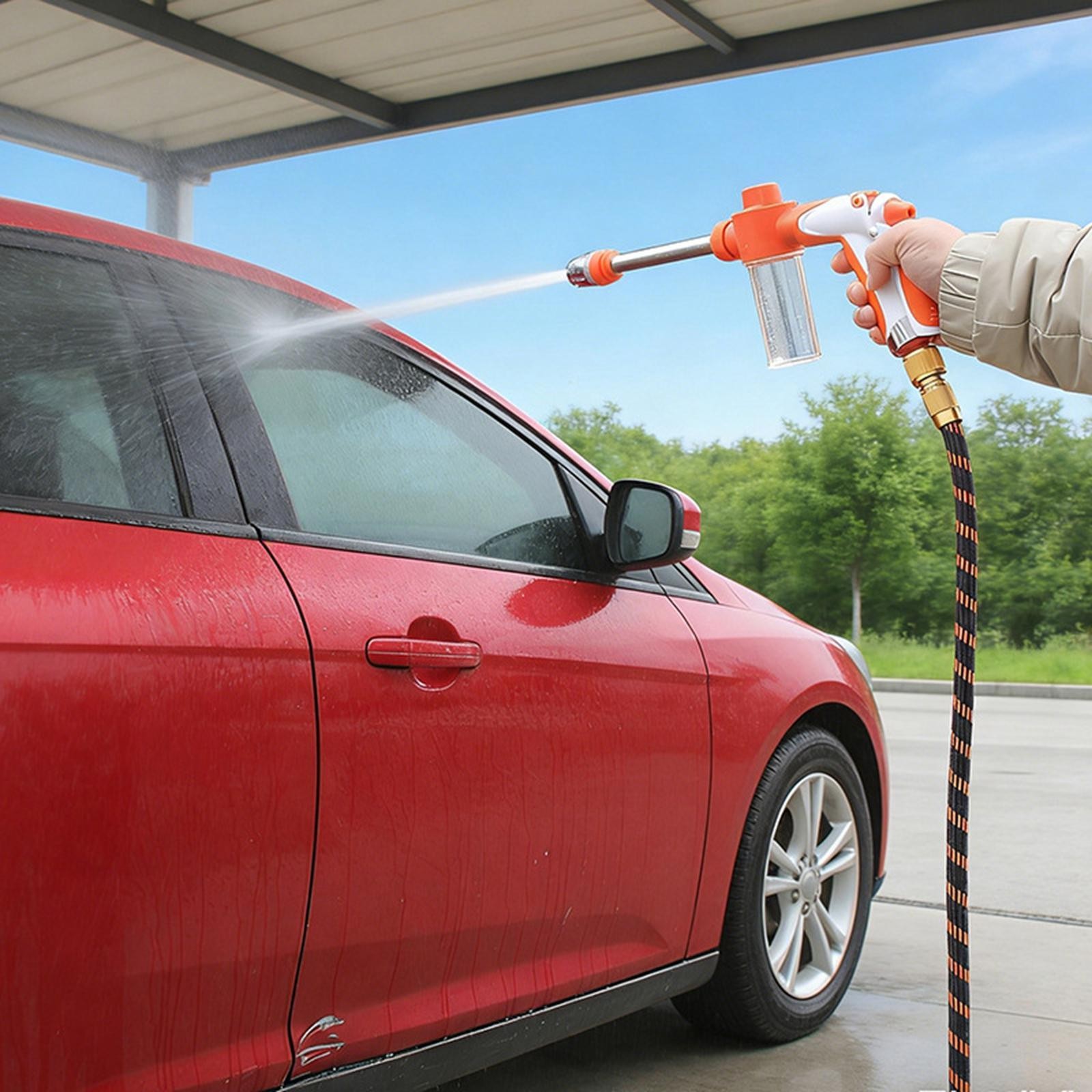Car Wash Sprayer Watering Sprayer Cleaning Tool Professional Adjustable for
