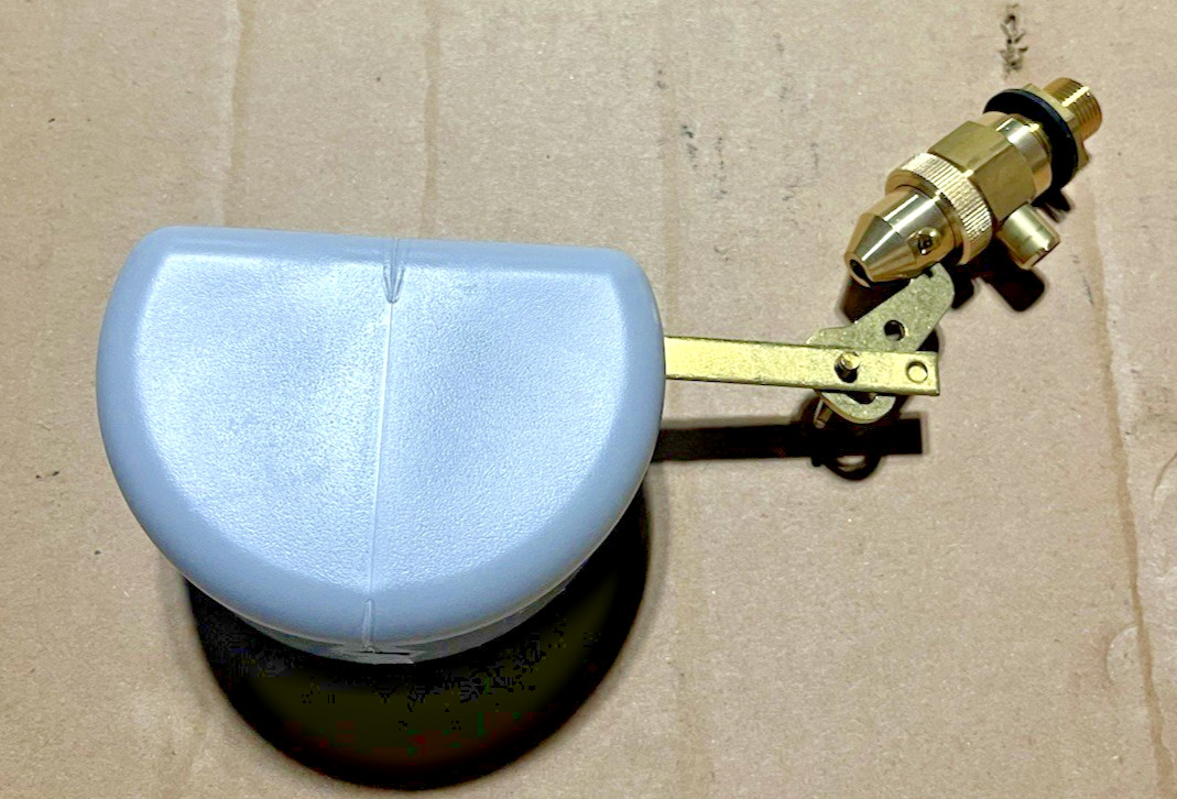 Float Tank Valve 3/8” NPT Brass Adjustable Pressure Washer Float Valve