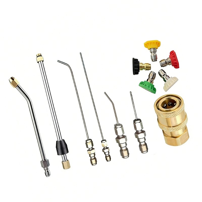 High Performances Metal Cleaning Nozzles For Washing Machine Maintenance