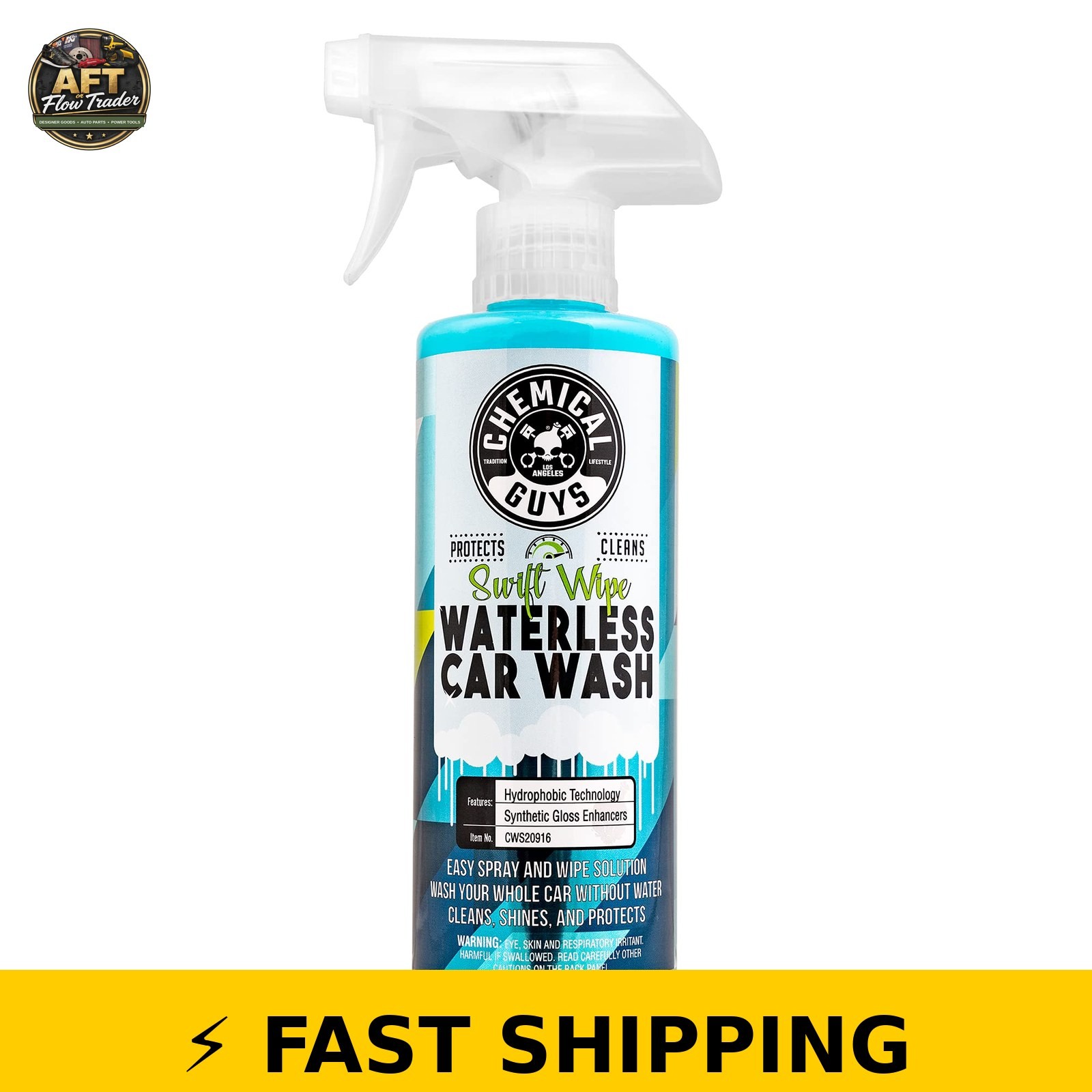 Chemical Guys Swift Wipe Waterless Car Wash Spray – 16 oz