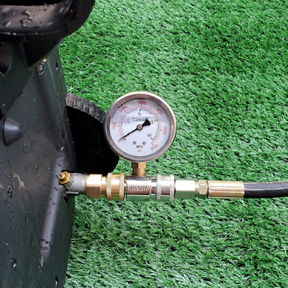 6000 PSI*/Car Pressure Washer Gauge With 3/8 Inch-Quick Connect Socket-And