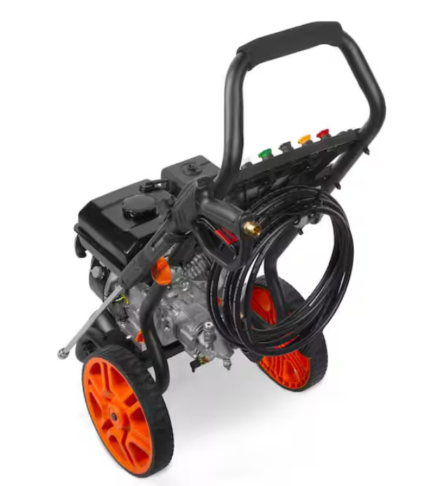 3400 PSI Gas Cold Water Pressure Washer W/ 223cc Engine 2.7 GPM Flow Rate