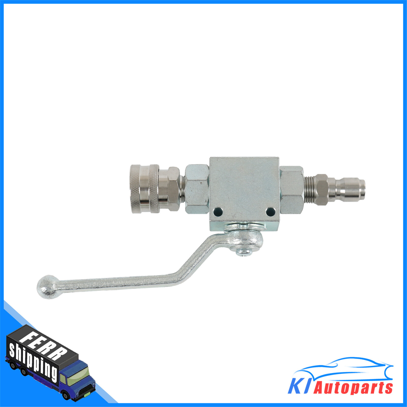 3/8″ Ball Valve 3/8″ fitting Female Out For Pressure Washers Max 4500 PSI