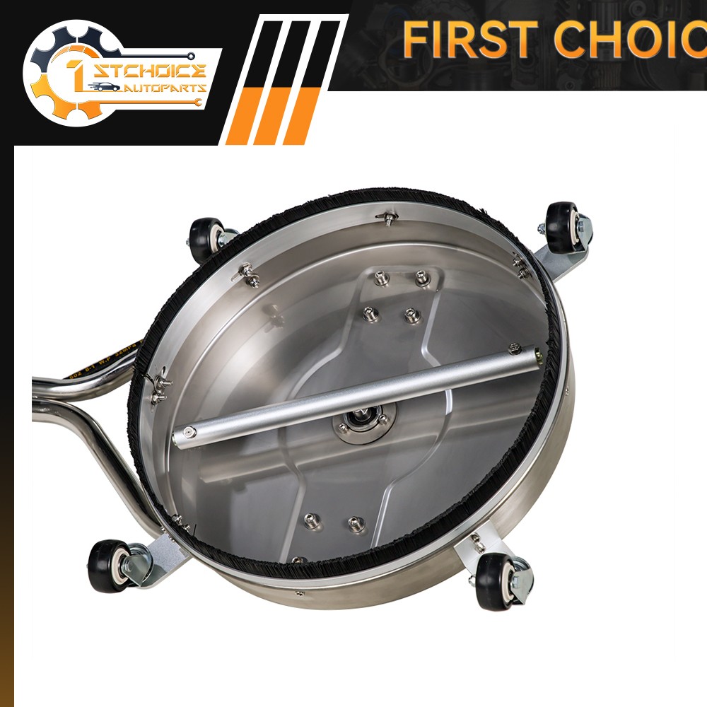 16.5 Inch Pressure Washer Surface Cleaner With Handles & 4 Spinner Wheels