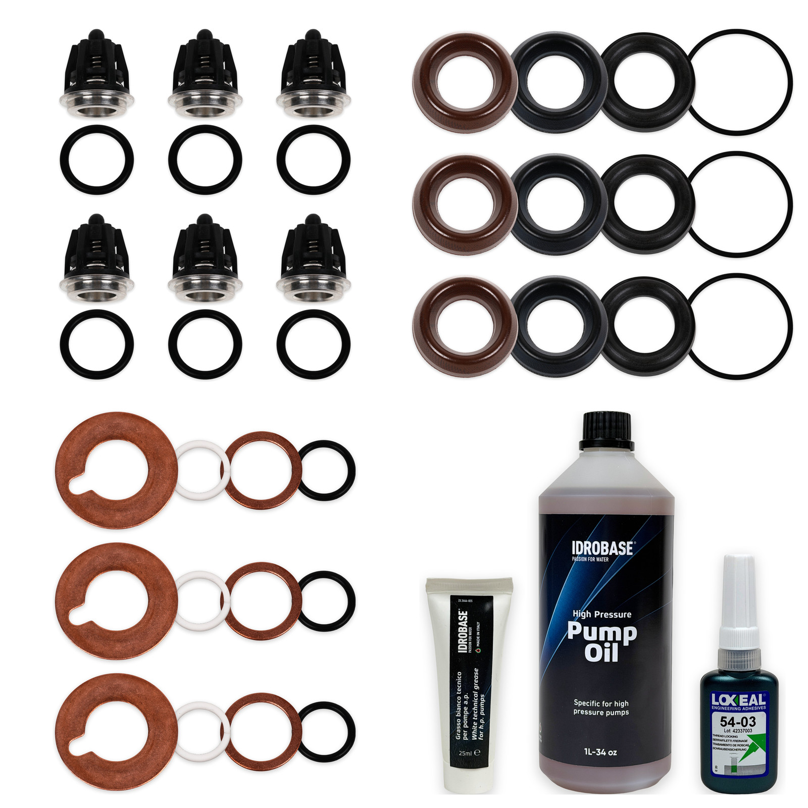 750 Hour Maintenance Kit GP Interpump 47 Series 20mm WS102 WS131 WS151 WS201