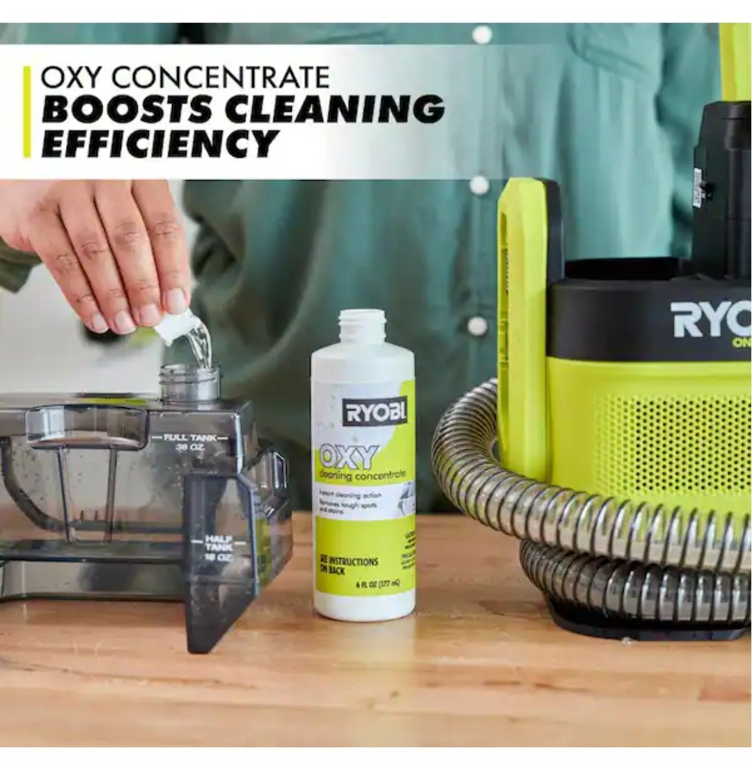 RYOBI HP 18V Brushless Cordless SWIFTClean Mid-Size Spot Cleaner (Tool Only)