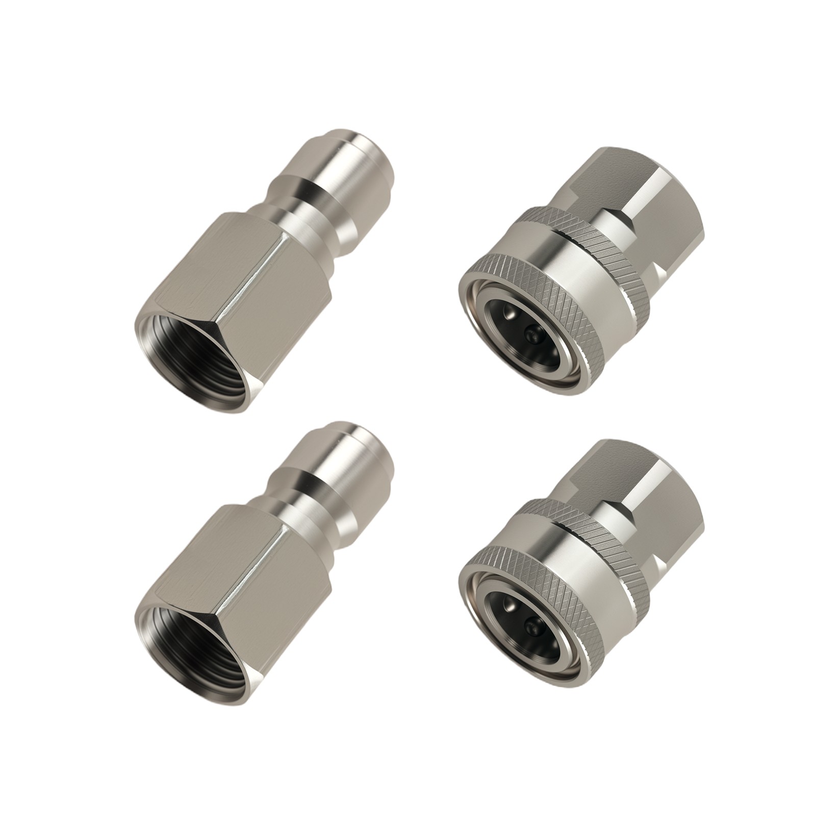 3/8″ NPT Female Quick Connect Adapter for Pressure Washer Pump Stainless 5000PSI