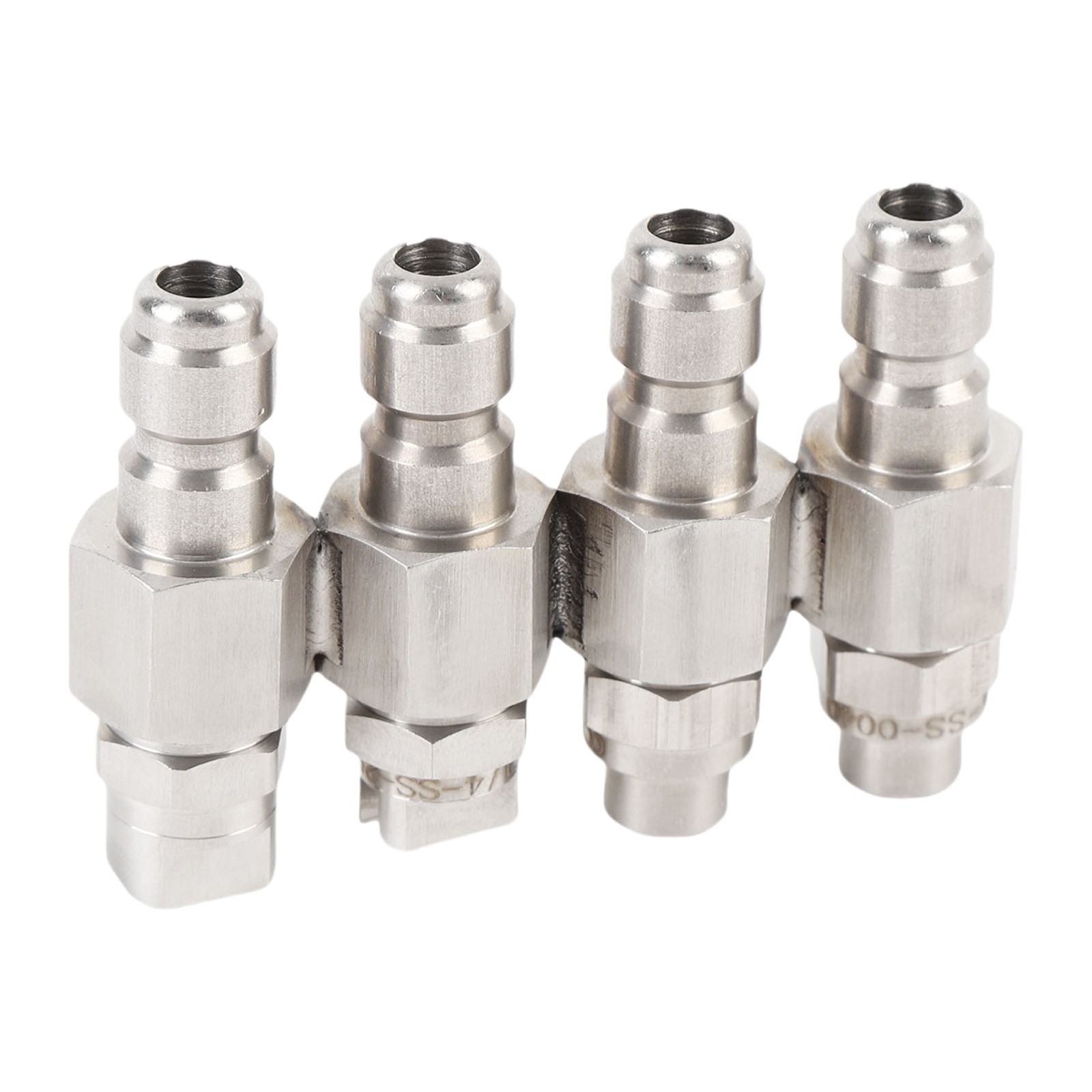 Way High Pressure Washer Nozzle Strong Stainless Steel For Soft Wash Recommended