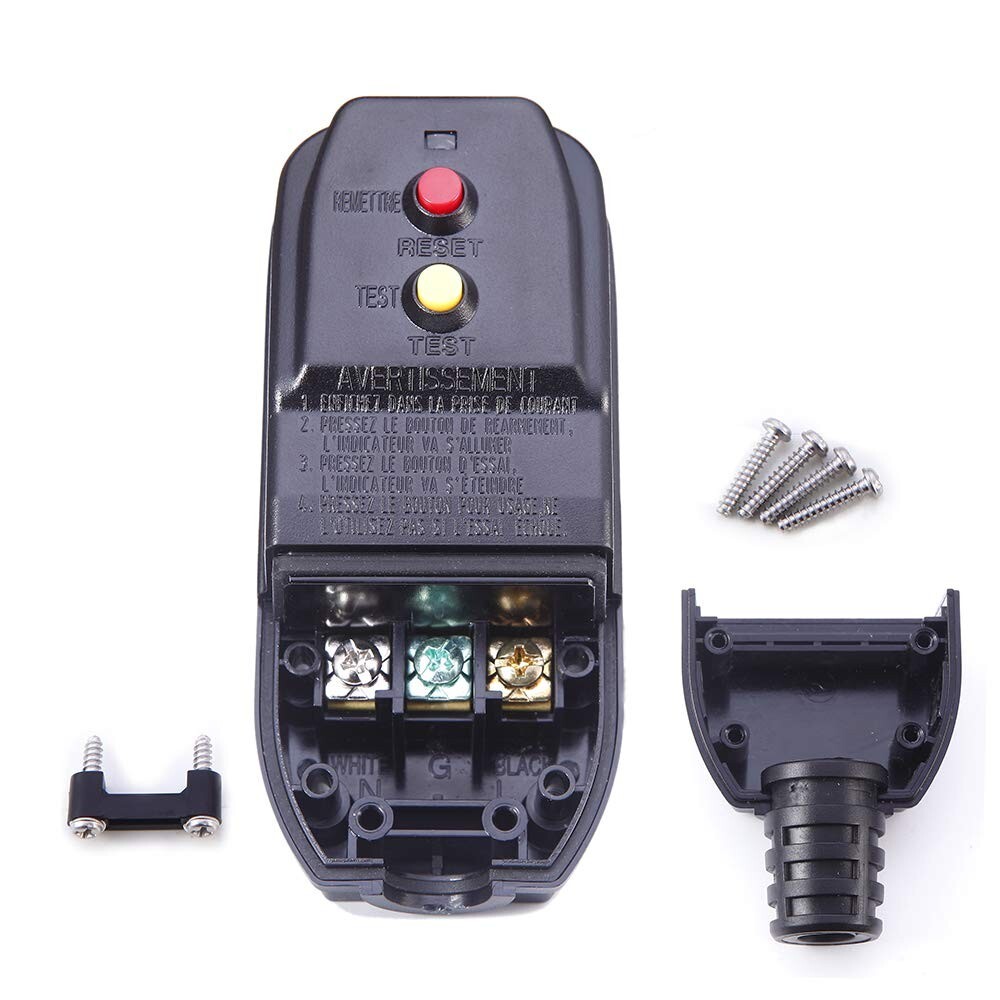 15 Amp Waterproof GFCI Plug for Pressure Washers & Pool Pumps – Listed Safety