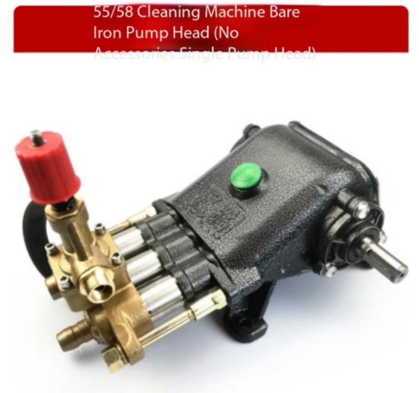 55i Shaft All Copper Commercial Plunger Water Pumps Car Wash Pump Head