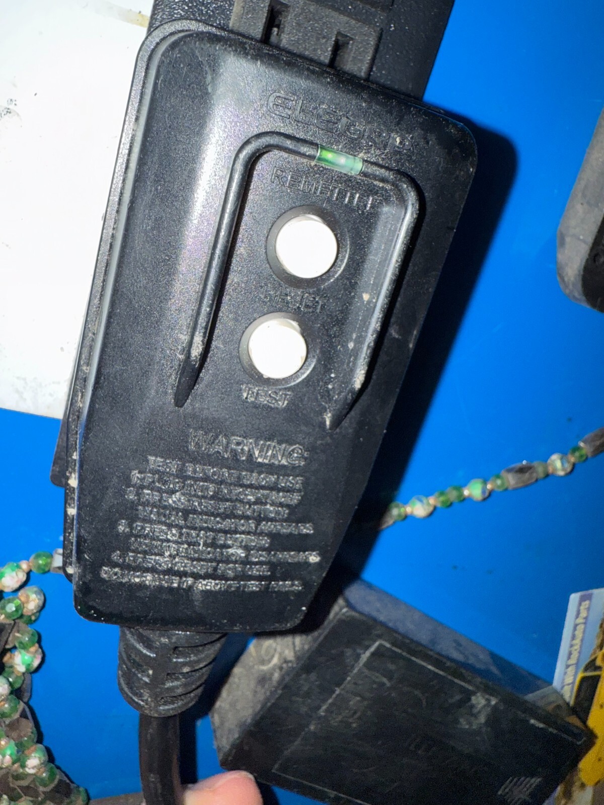 ELEGRP G1215PA2 G20PASR Patented Auto-Monitoring GFCI Plug and Cord Assembly