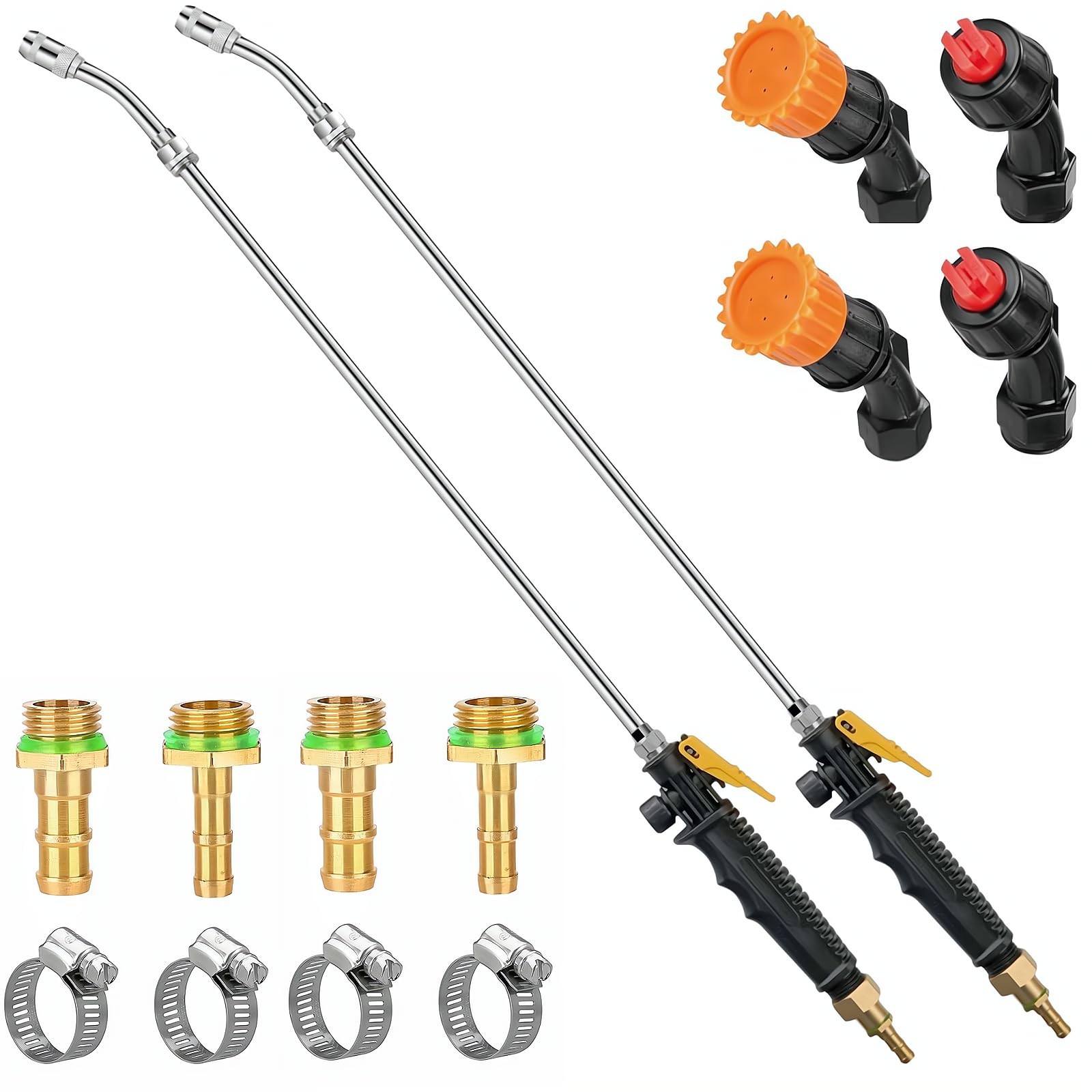 2Pcs 16 inches (L) x 2 (W) x 1 inch (H), Replacement Sprayer Wand