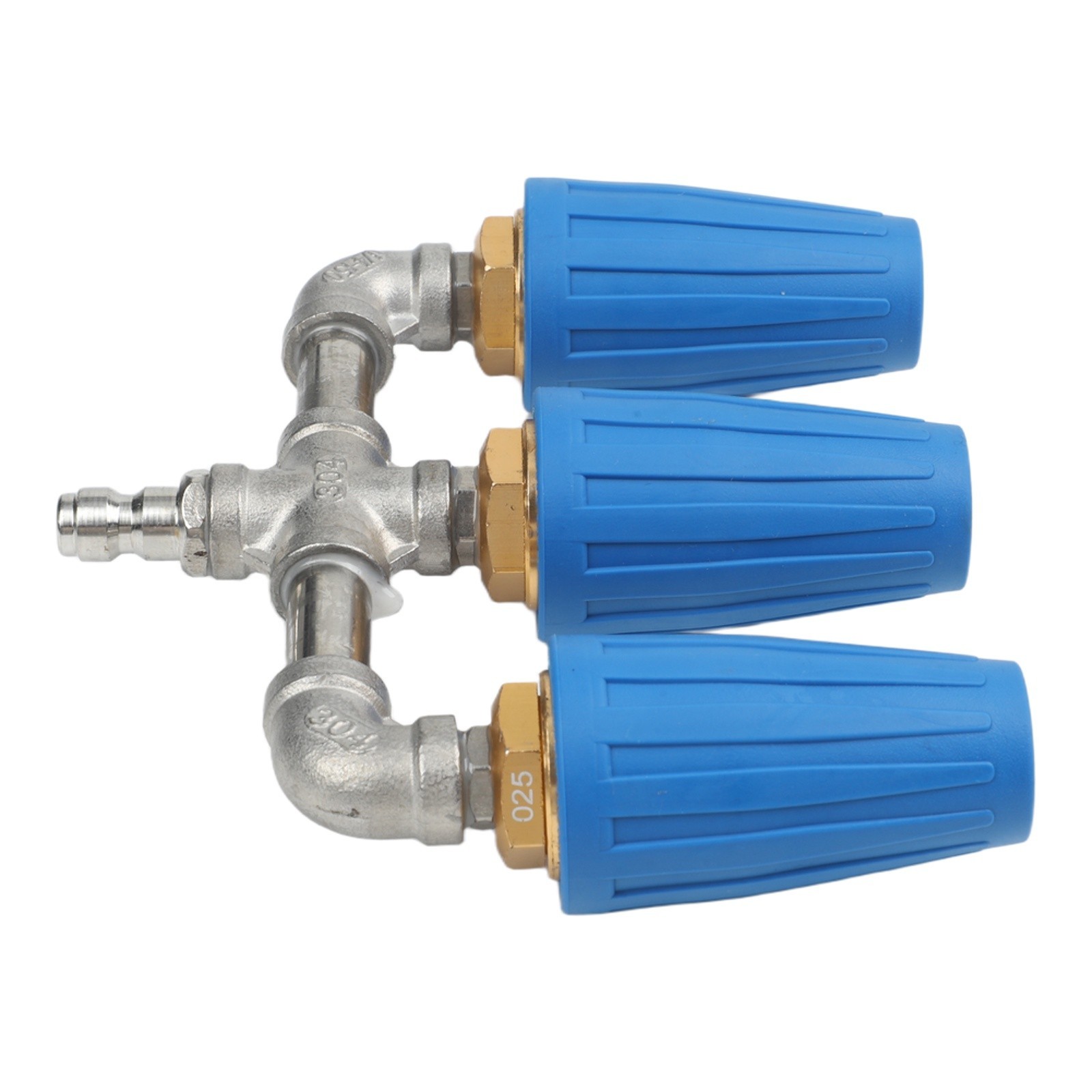 Blue Triple Turbo Nozzle Compatible with Most Pressure Washers – 1 Piece